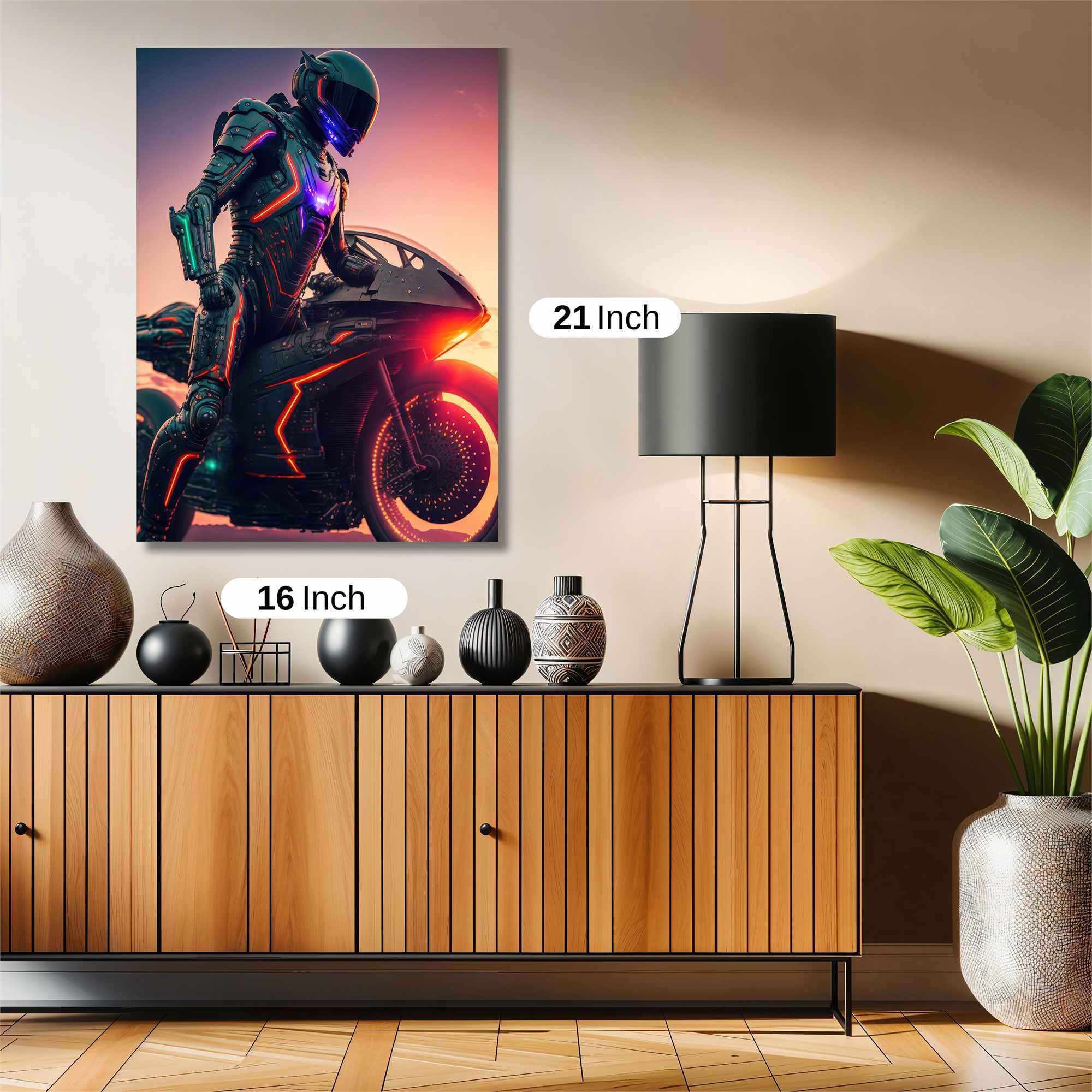 Cyborg Blaze Safe Wall Magnetic / M