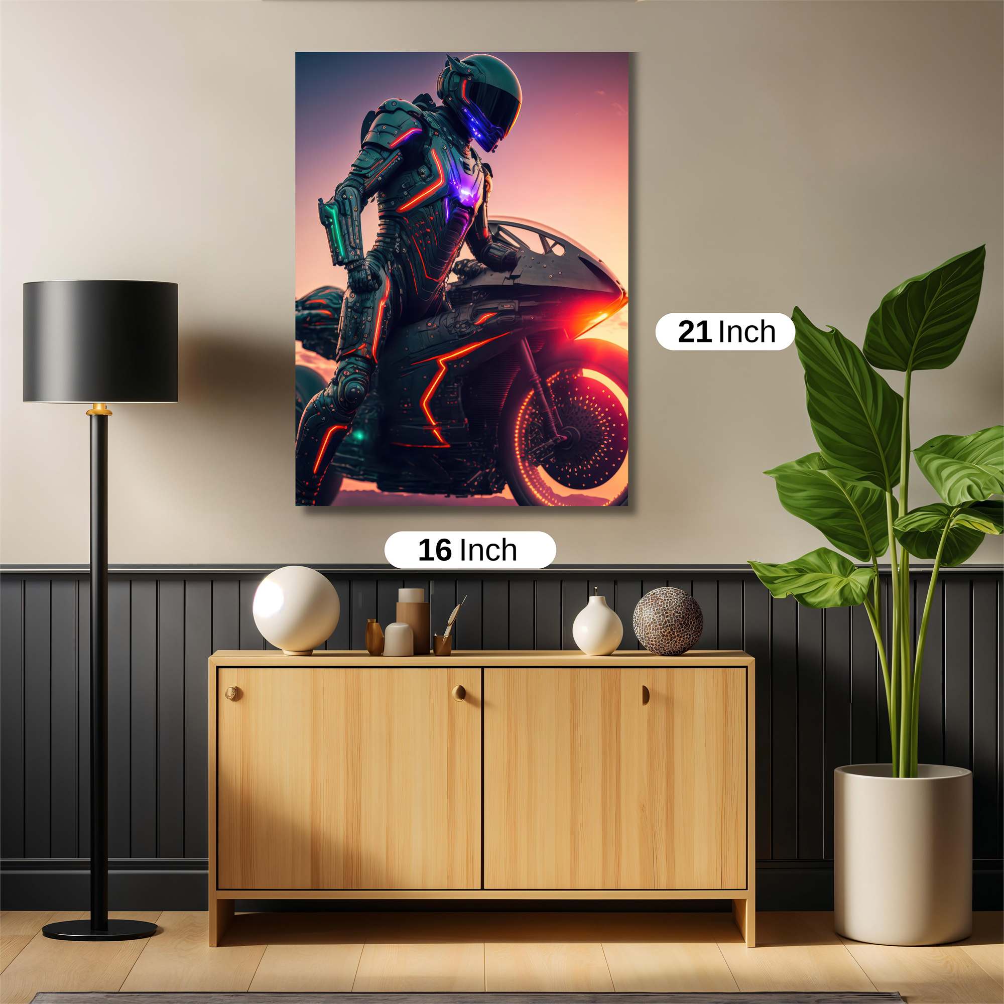 Cyborg Blaze Safe Wall Magnetic / M