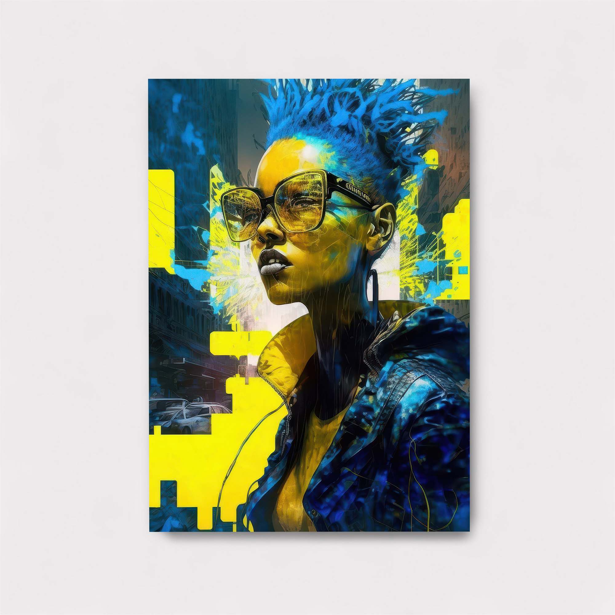 Cyberpunk Vibe Safe Wall Magnetic / M