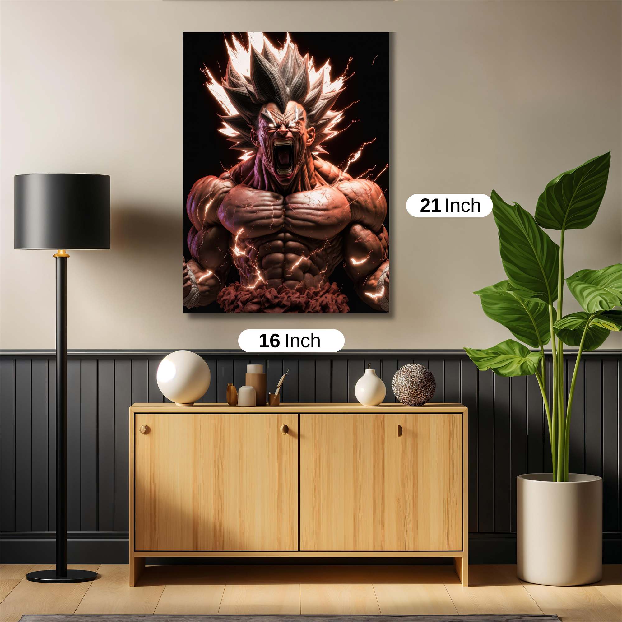 Goku Rage Safe Wall Magnetic / M