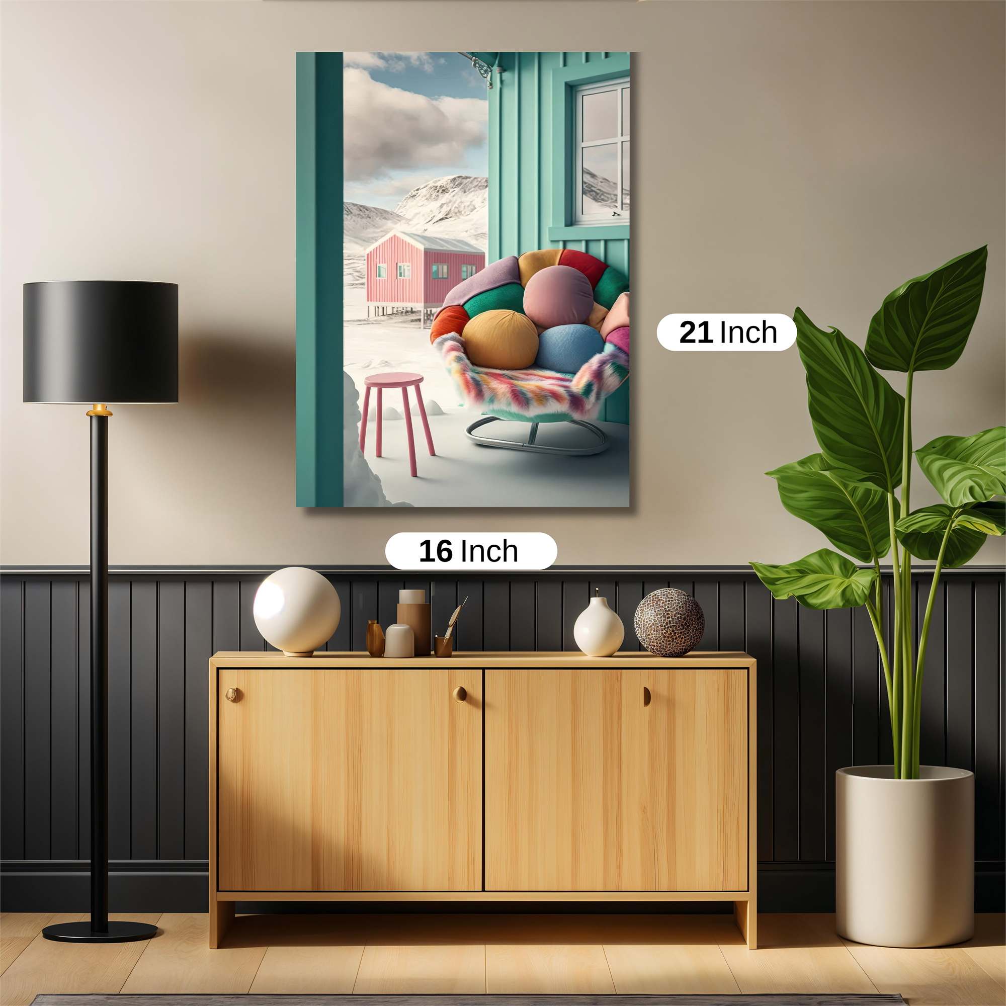 Arctic Coziness Safe Wall Magnetic / M