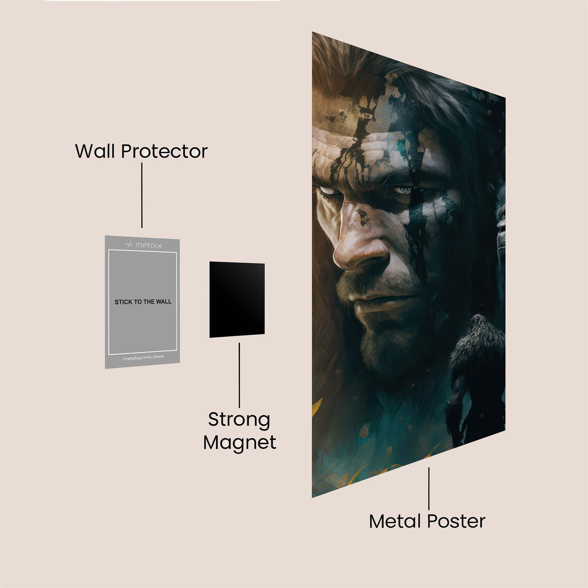 Tarzan Wild Safe Wall Magnetic / M