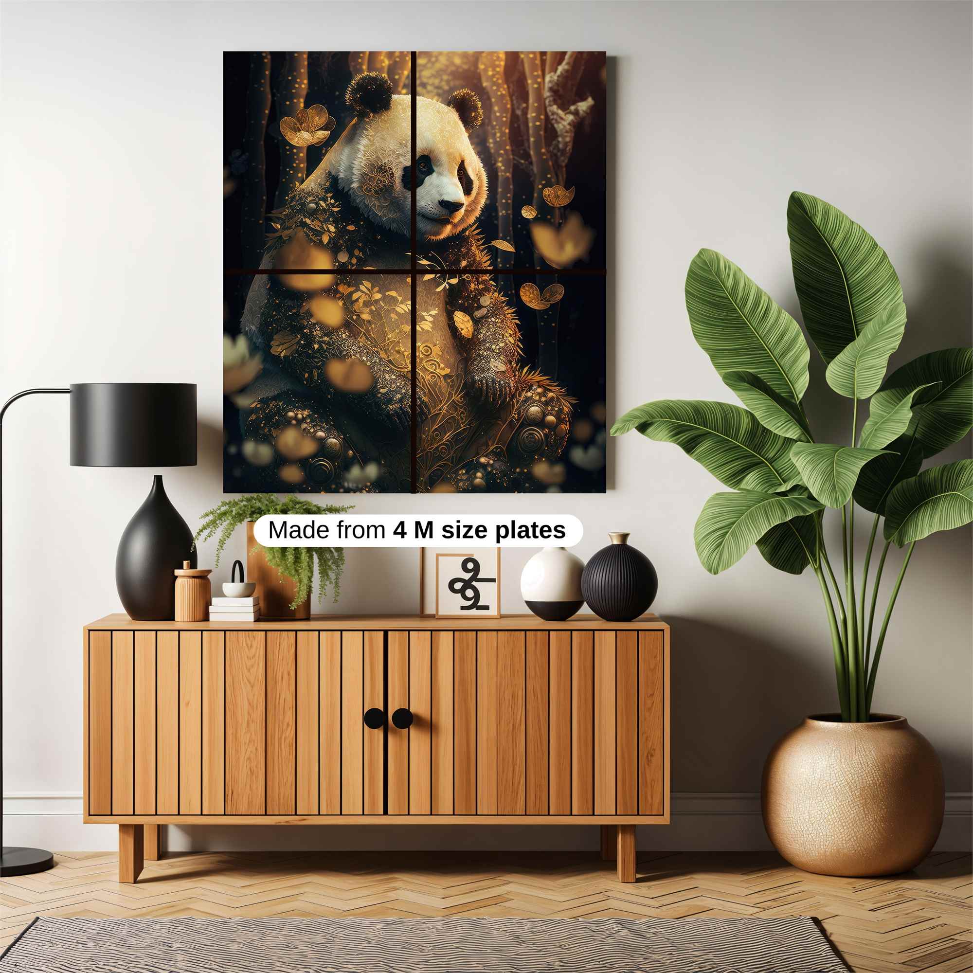 Panda Enchantment Safe Wall Magnetic / M
