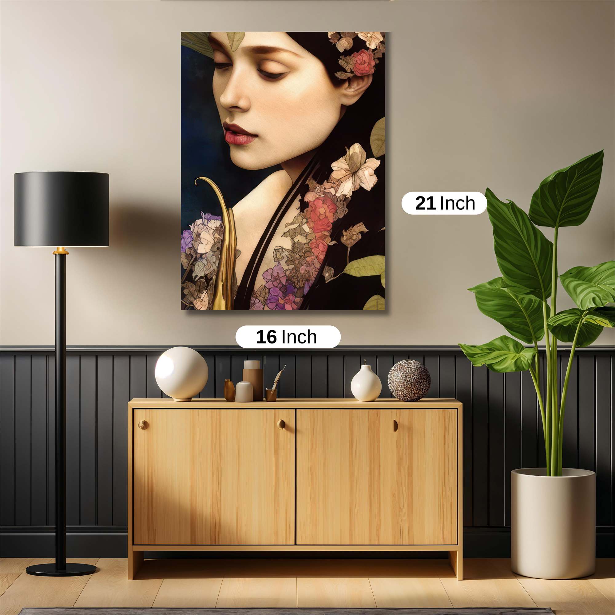 Floral Enigma Safe Wall Magnetic / M