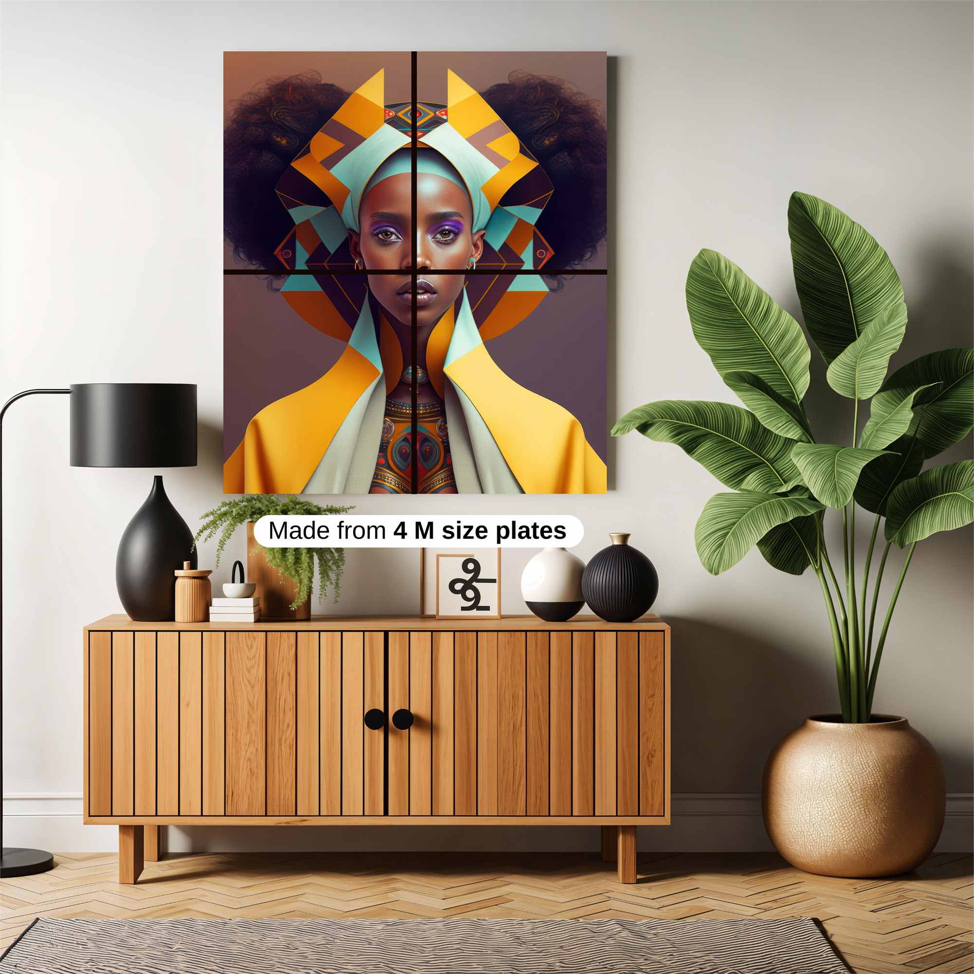 AfroFuturist Safe Wall Magnetic / M