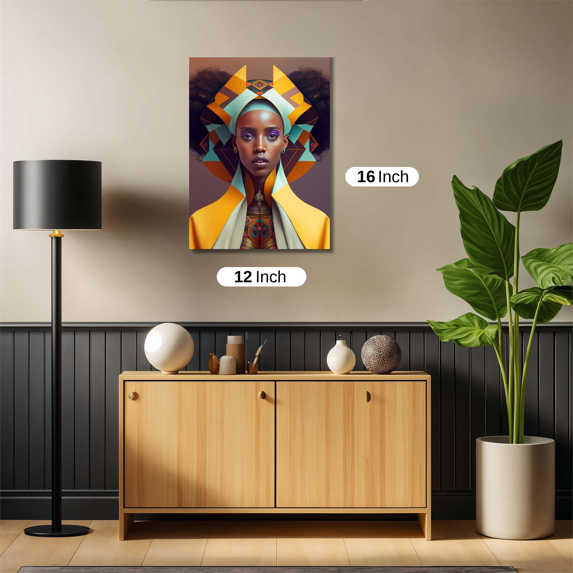 AfroFuturist Safe Wall Magnetic / M