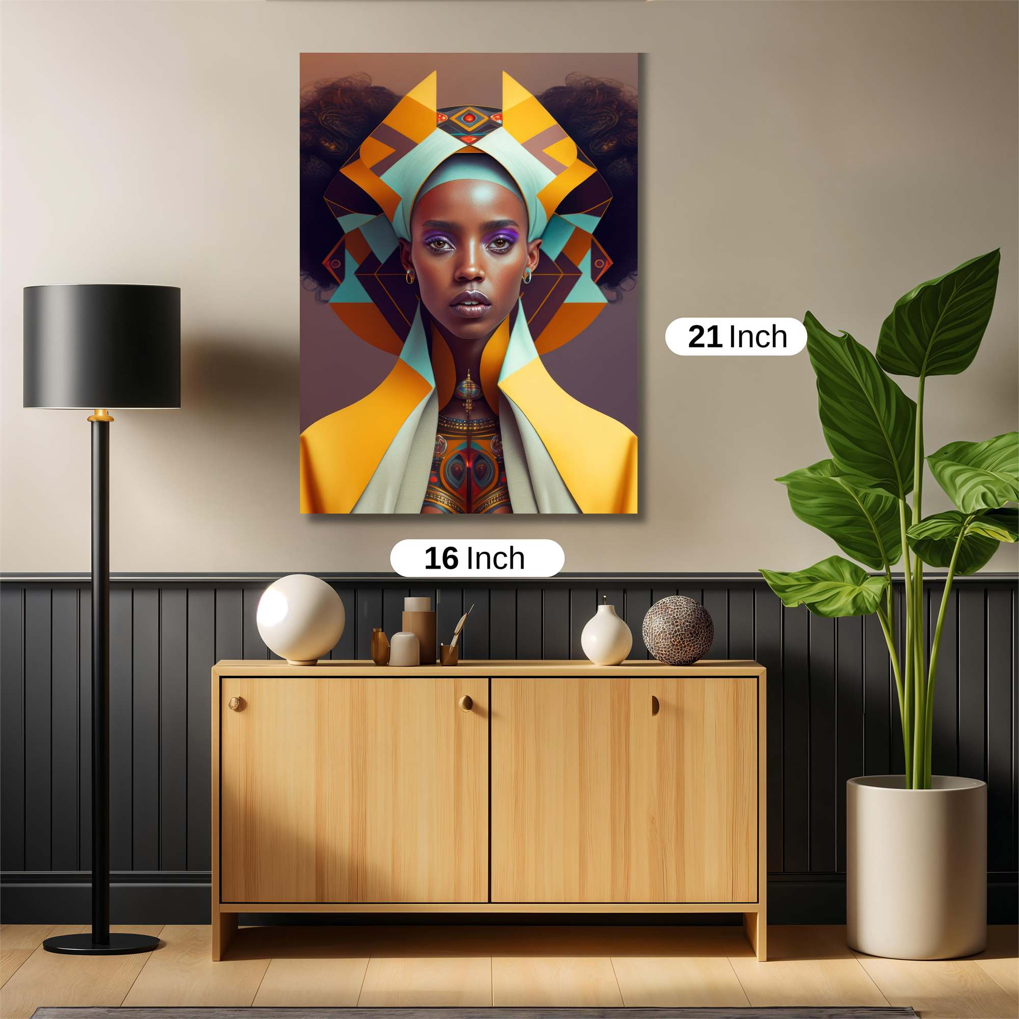 AfroFuturist Safe Wall Magnetic / M