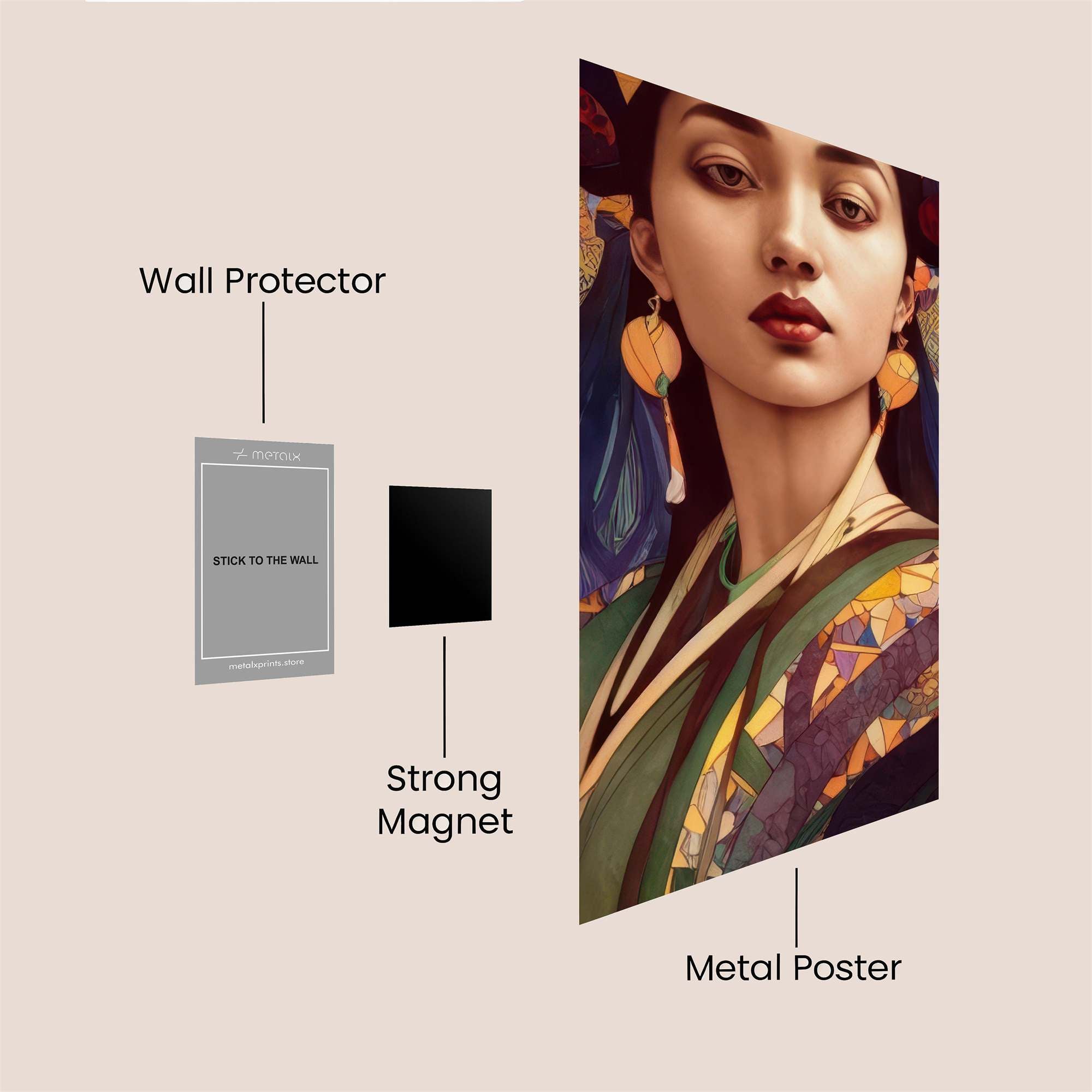 Empress Serene Safe Wall Magnetic / M