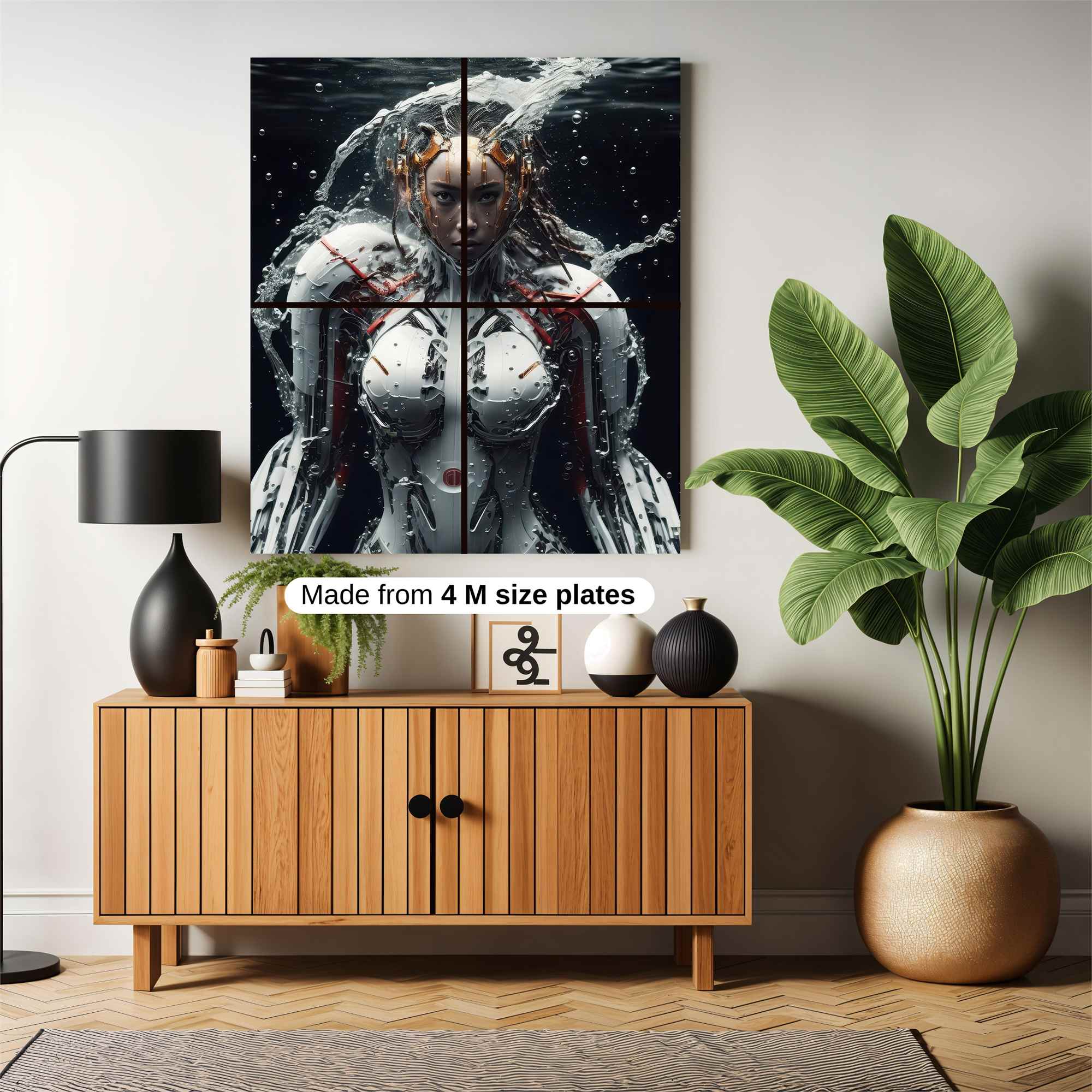 Cyber Splash Safe Wall Magnetic / M