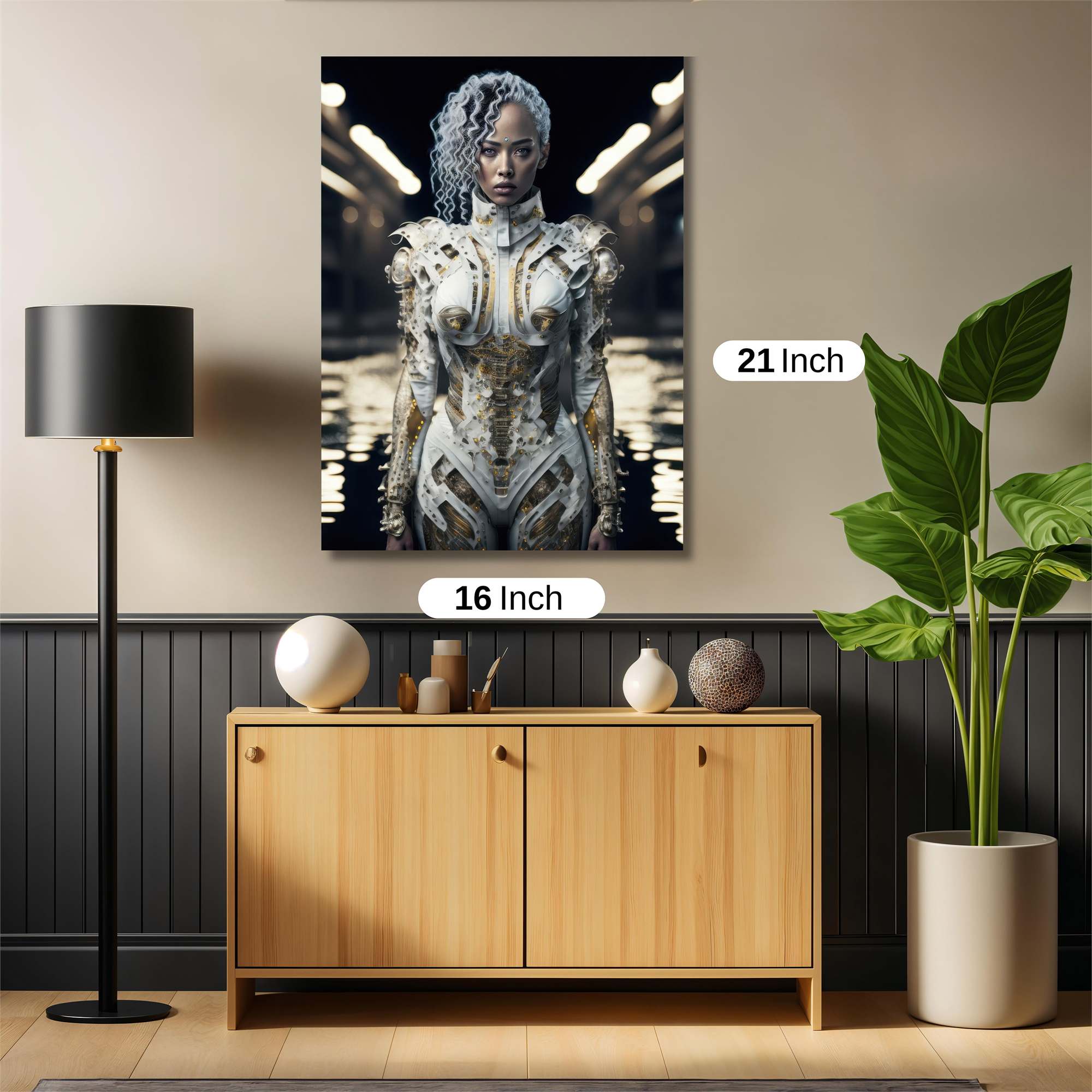 Cyber Enigma Safe Wall Magnetic / M