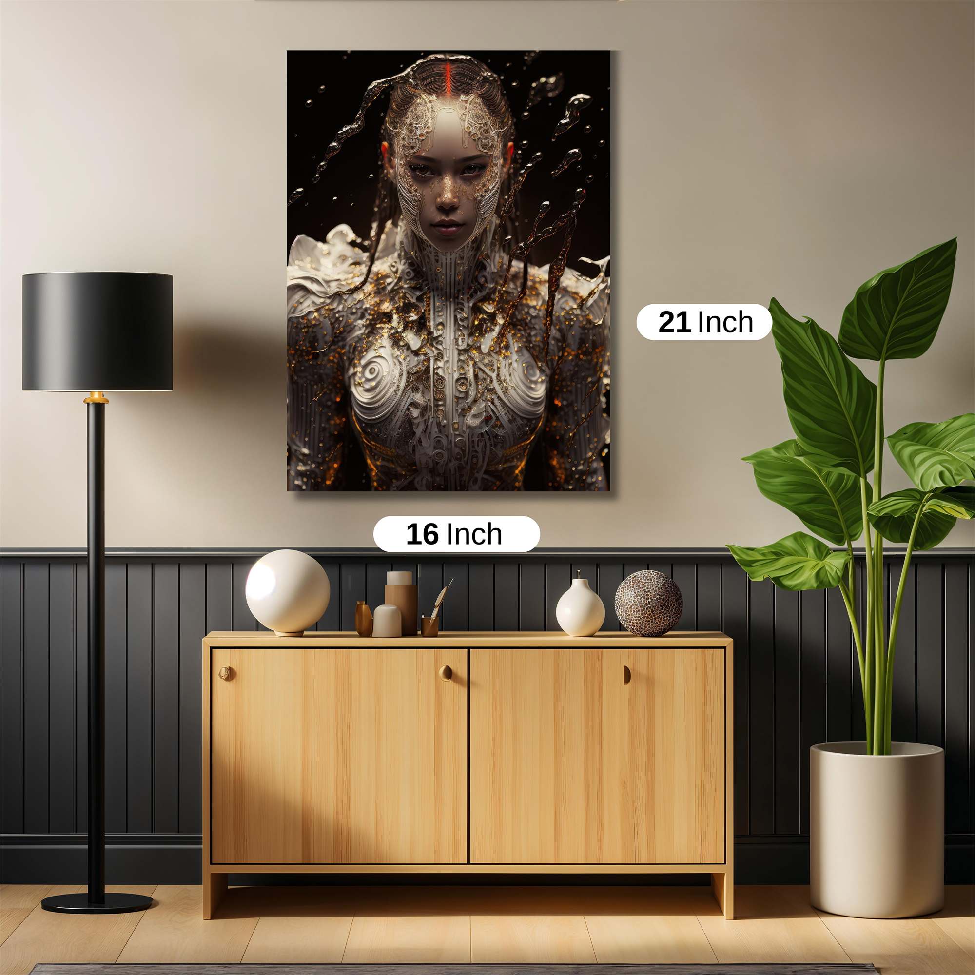 Alien Elegance Safe Wall Magnetic / M