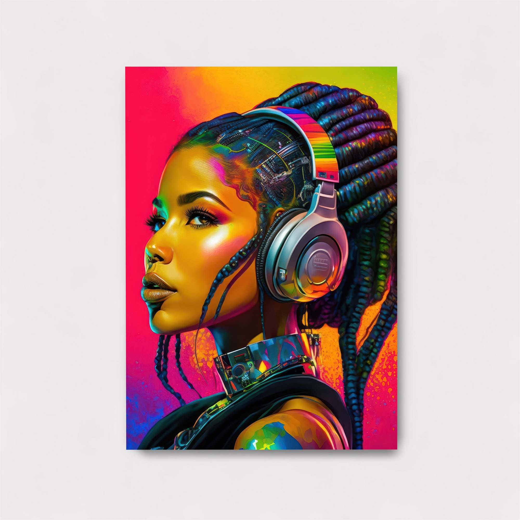 AfroFuturism Safe Wall Magnetic / M