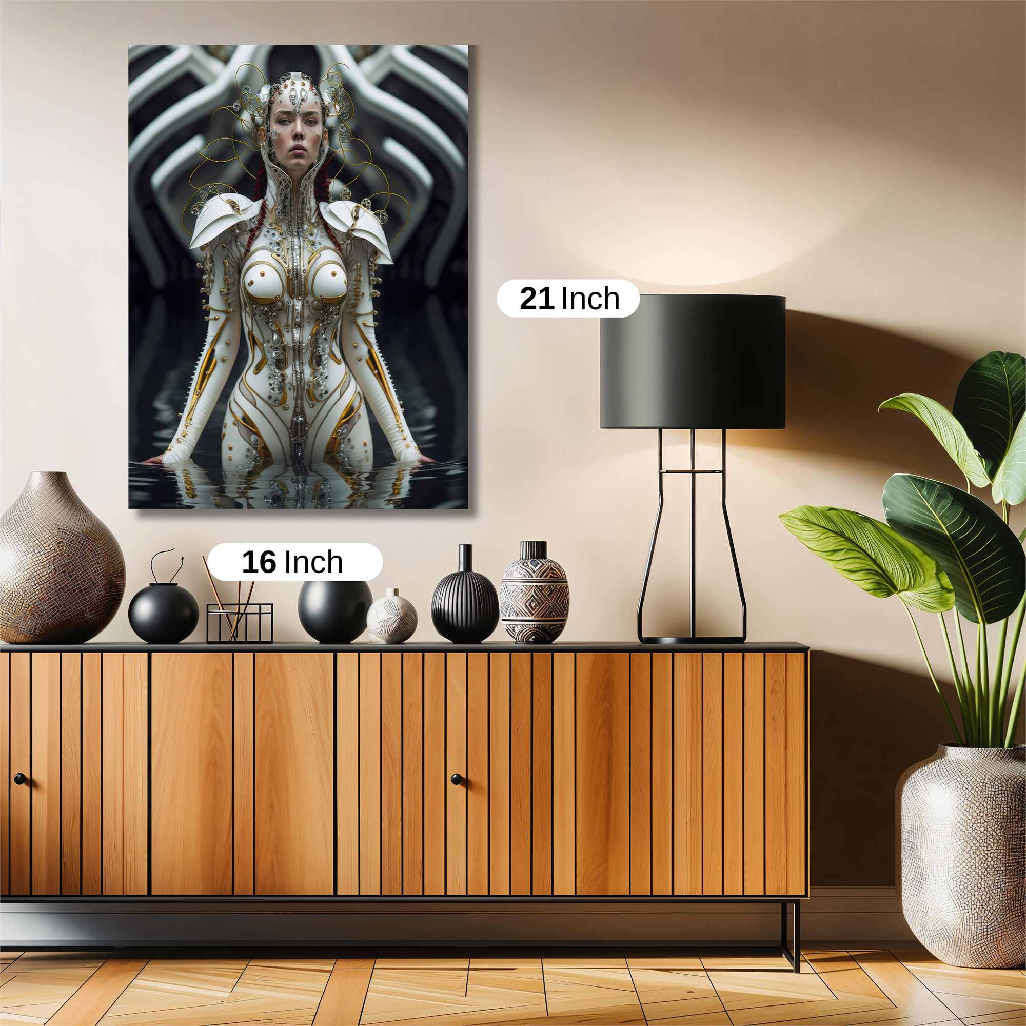 Cyber Enigma Safe Wall Magnetic / M