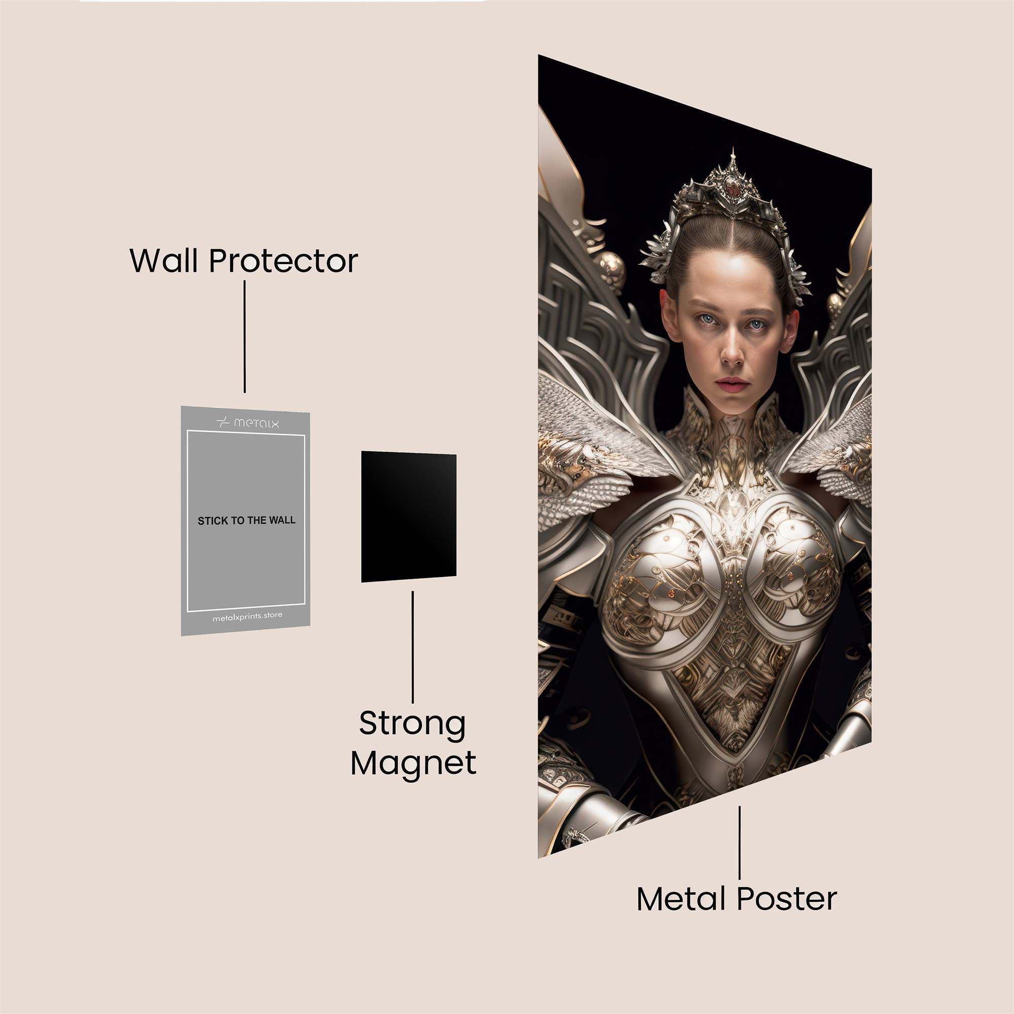 Angel Sovereign Safe Wall Magnetic / M