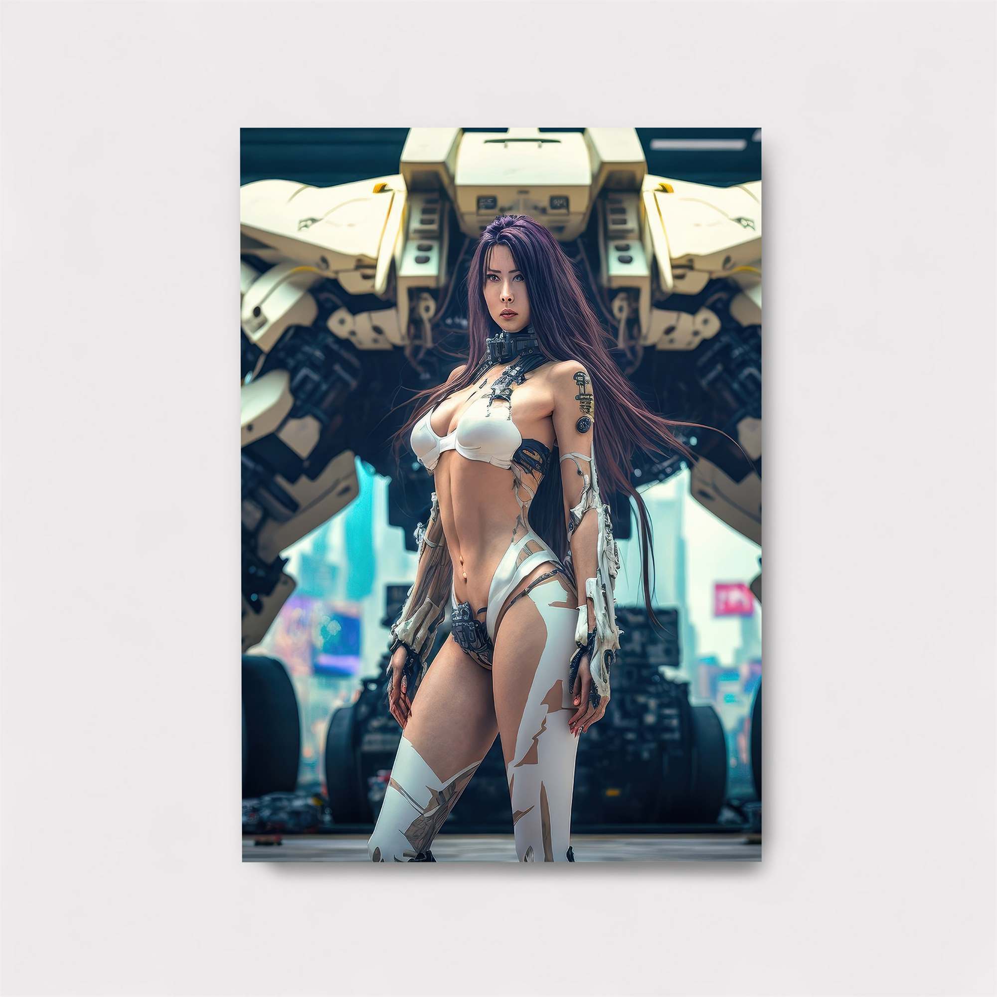 Cyber Seductress Safe Wall Magnetic / M