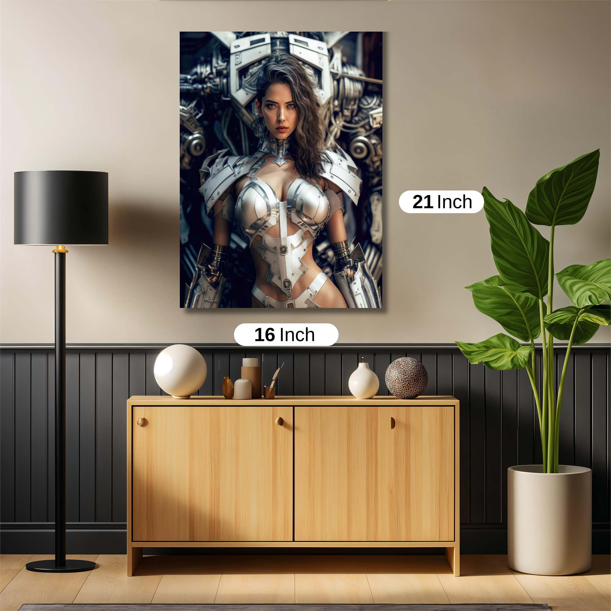 Cyber Empress Safe Wall Magnetic / M