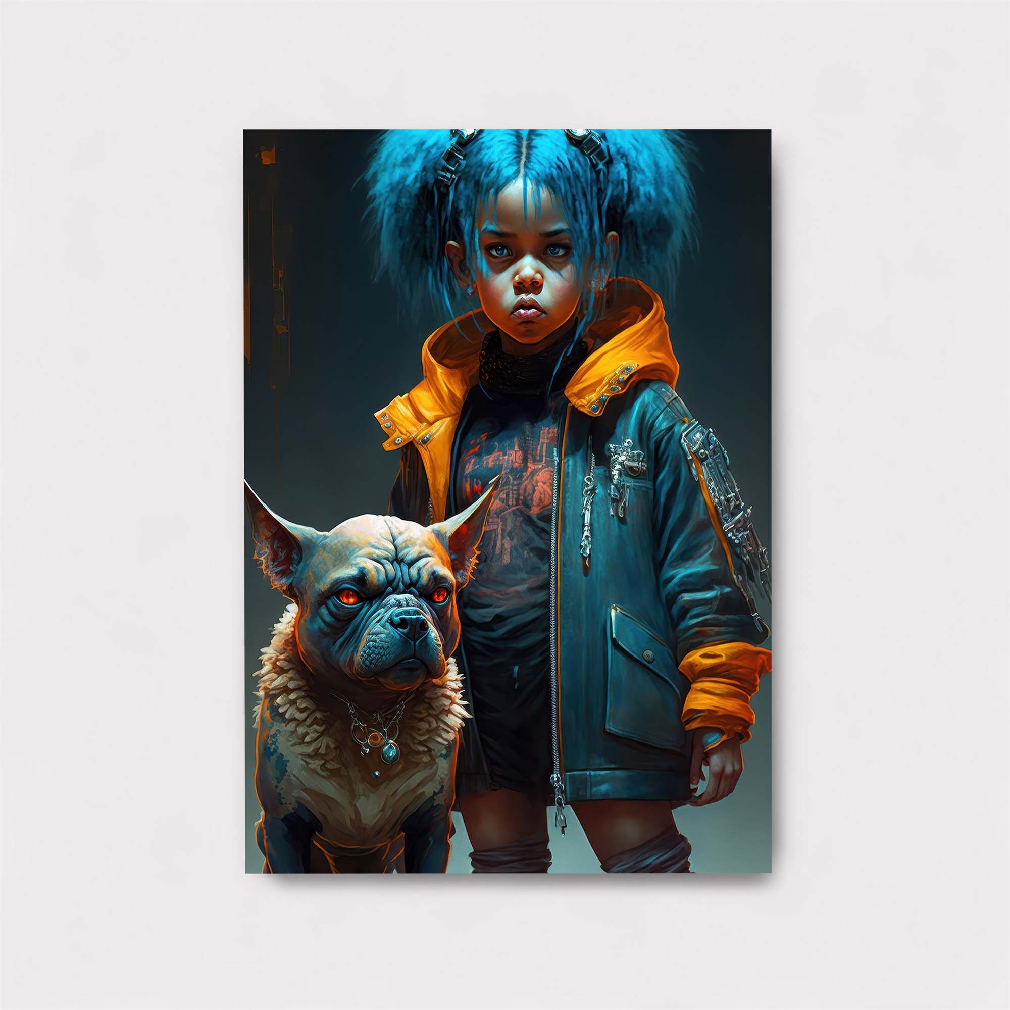 Cyberpunk Whimsy Safe Wall Magnetic / M