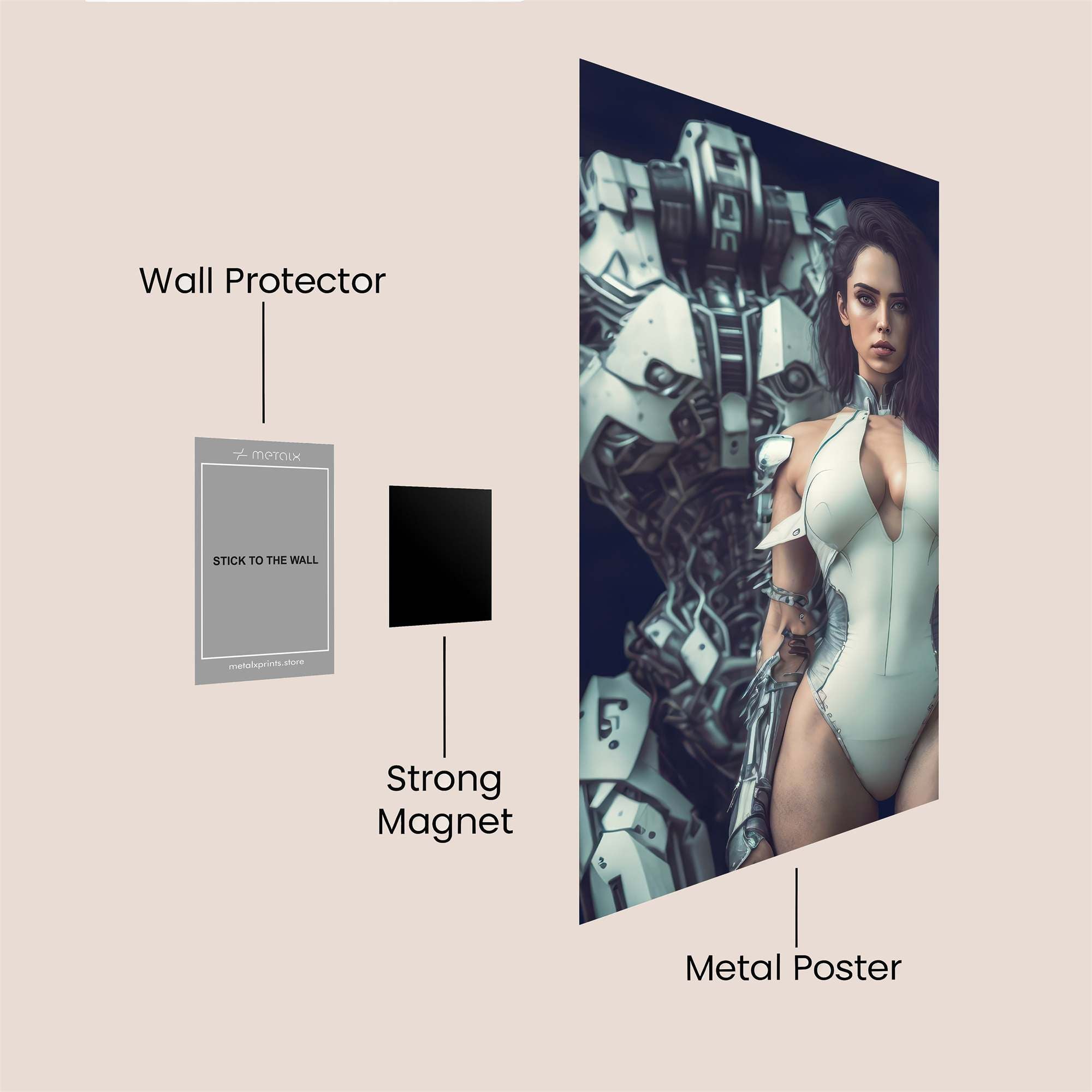 Robotica Majesty Safe Wall Magnetic / M