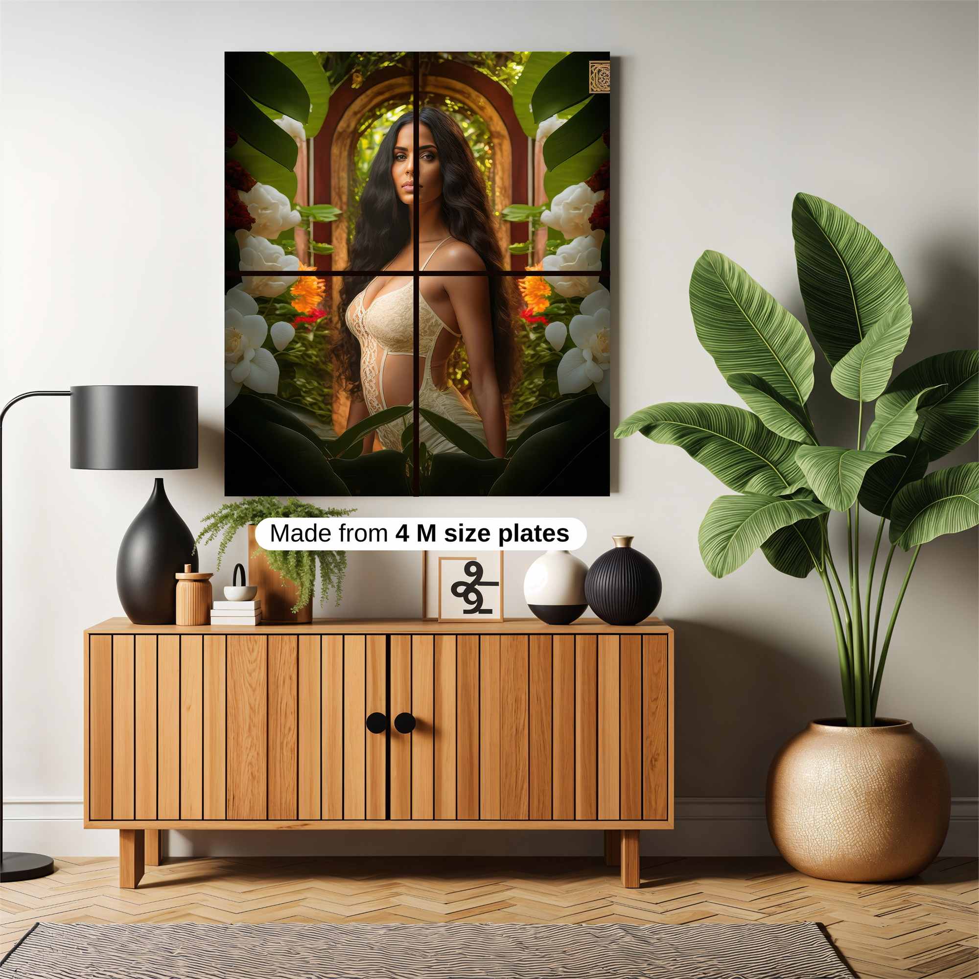 Jungle Elegance Safe Wall Magnetic / M