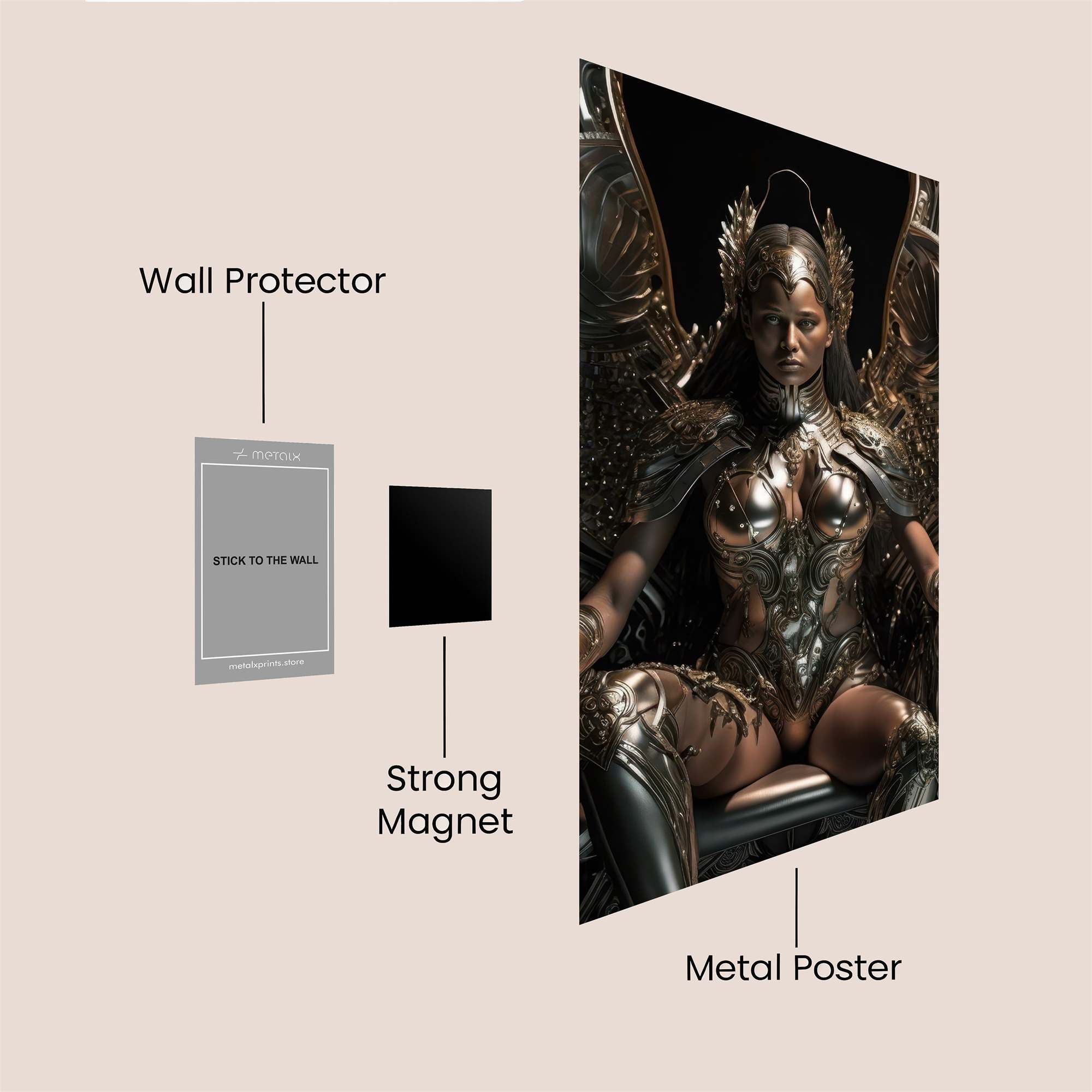 Angel Sovereign Safe Wall Magnetic / M