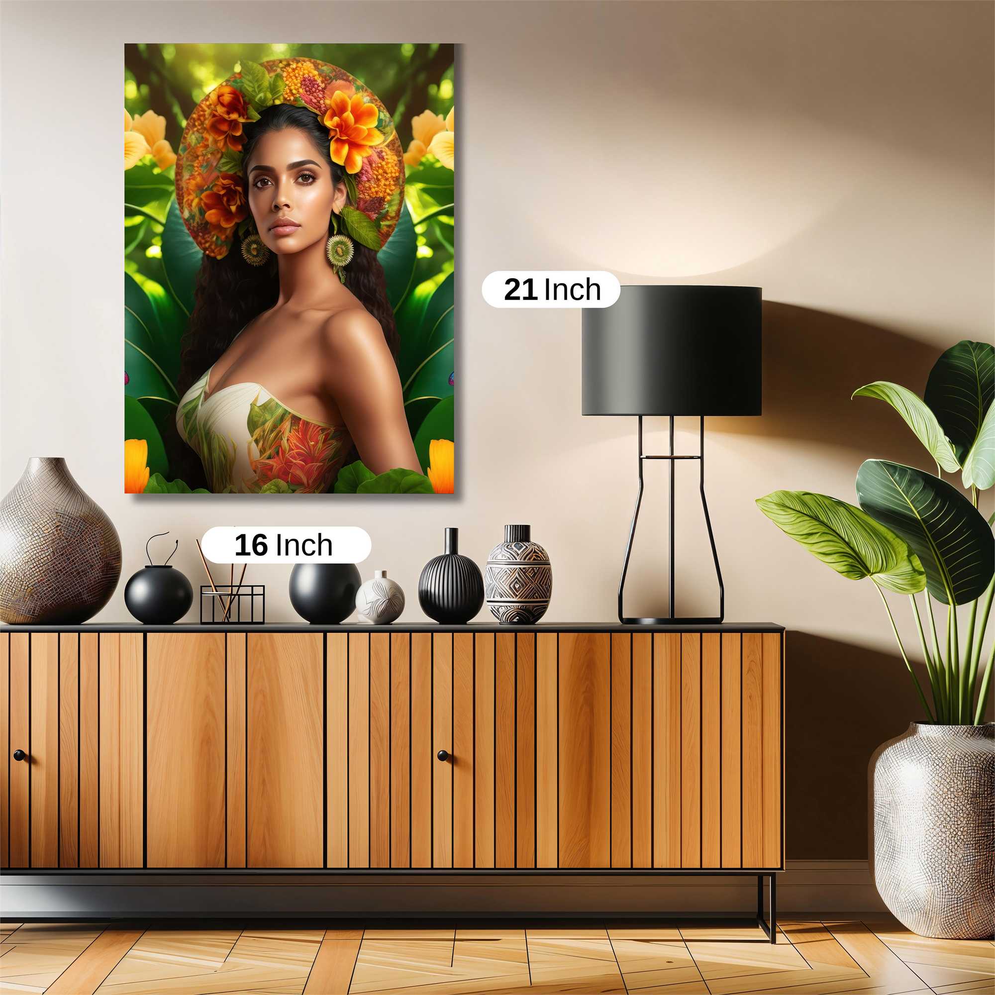 Floral Enchantment Safe Wall Magnetic / M