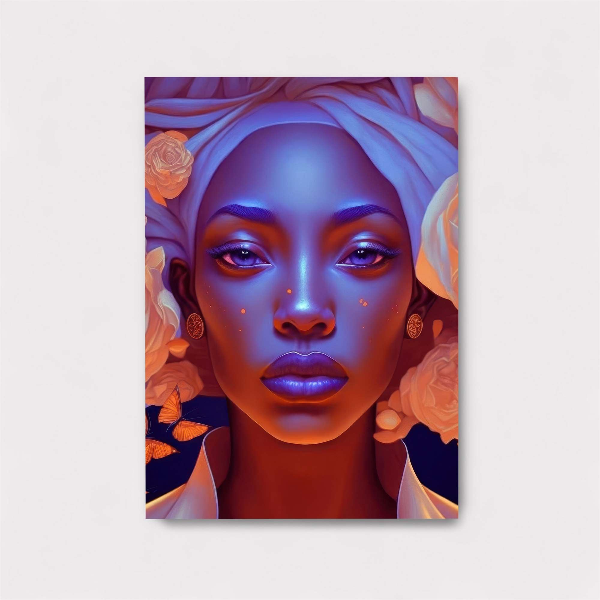 Floral Serenity Safe Wall Magnetic / M