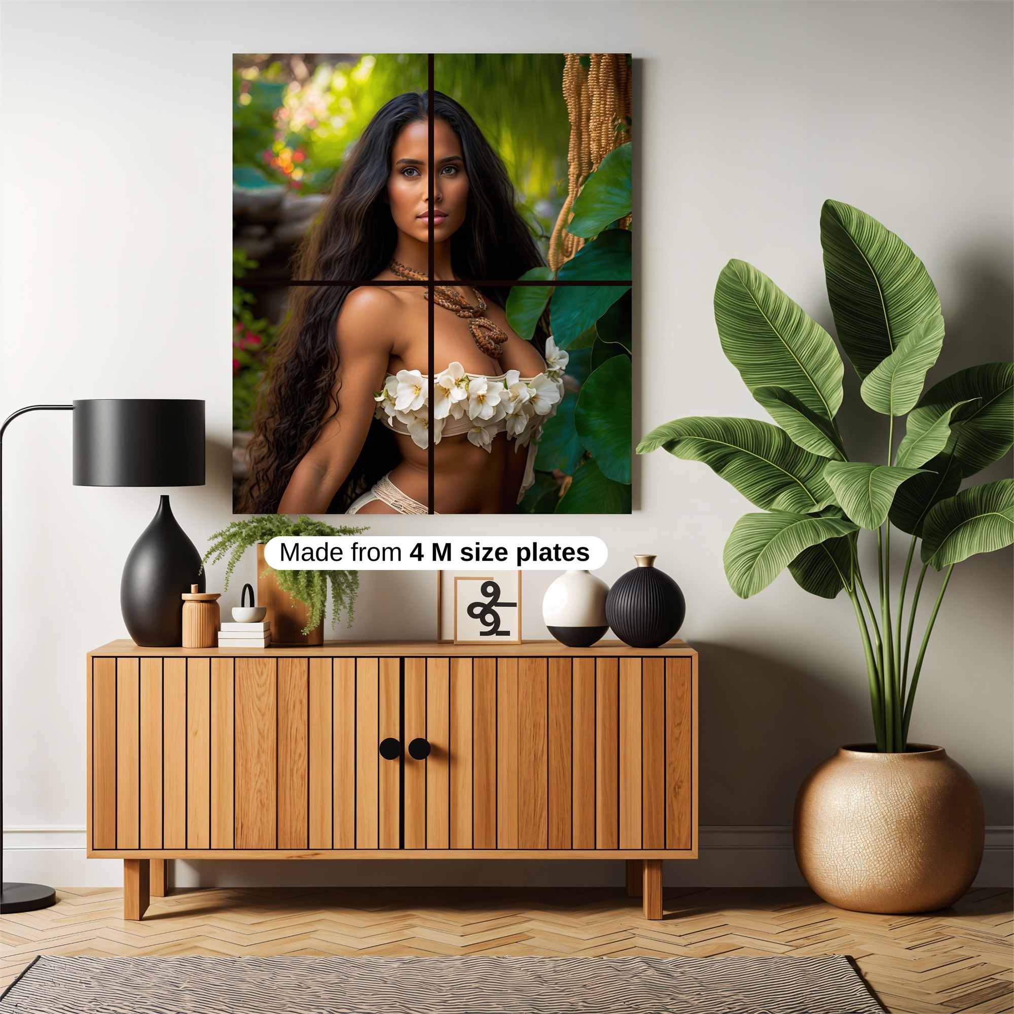 Jungle Serenity Safe Wall Magnetic / M