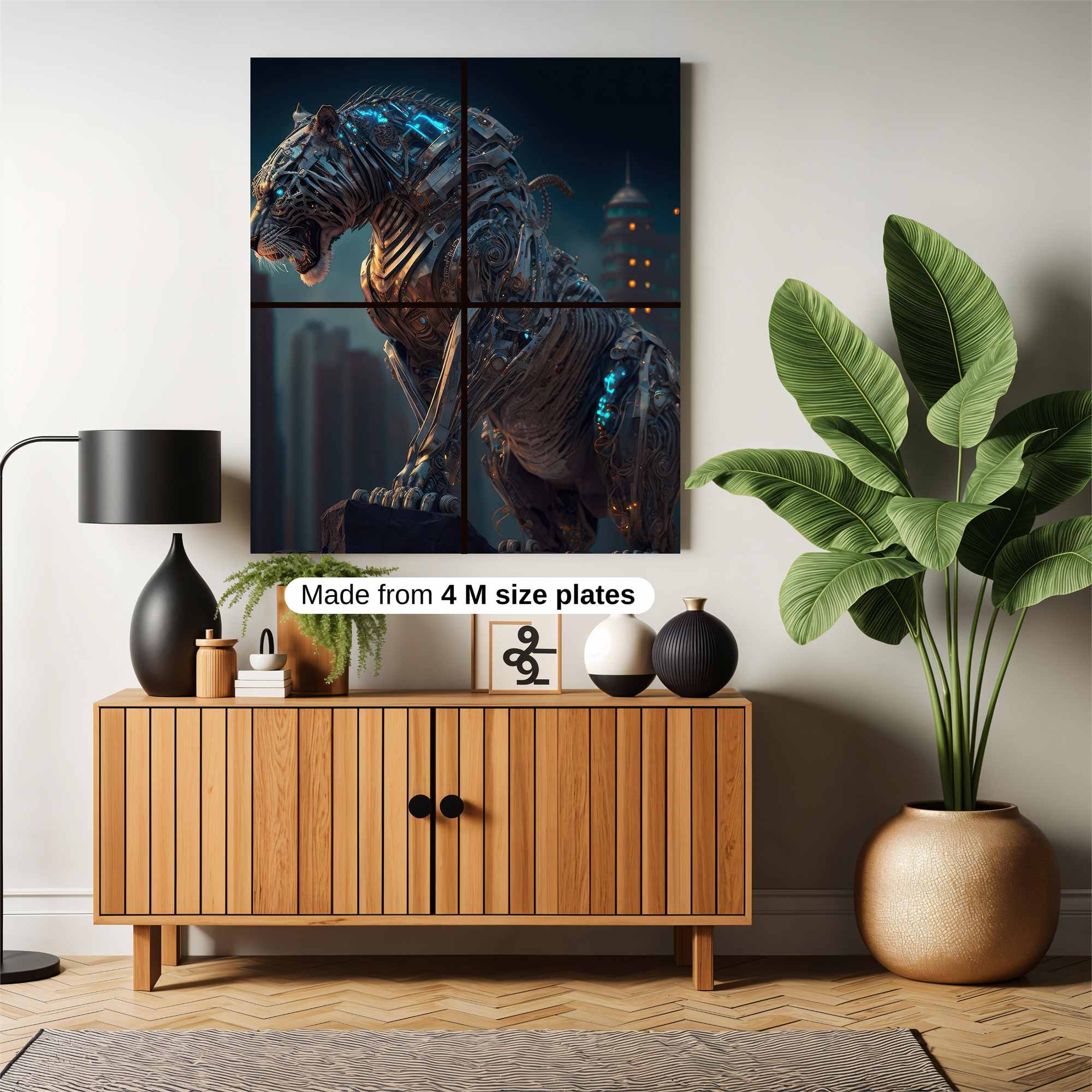 ShereKhan Futuristic Safe Wall Magnetic / M