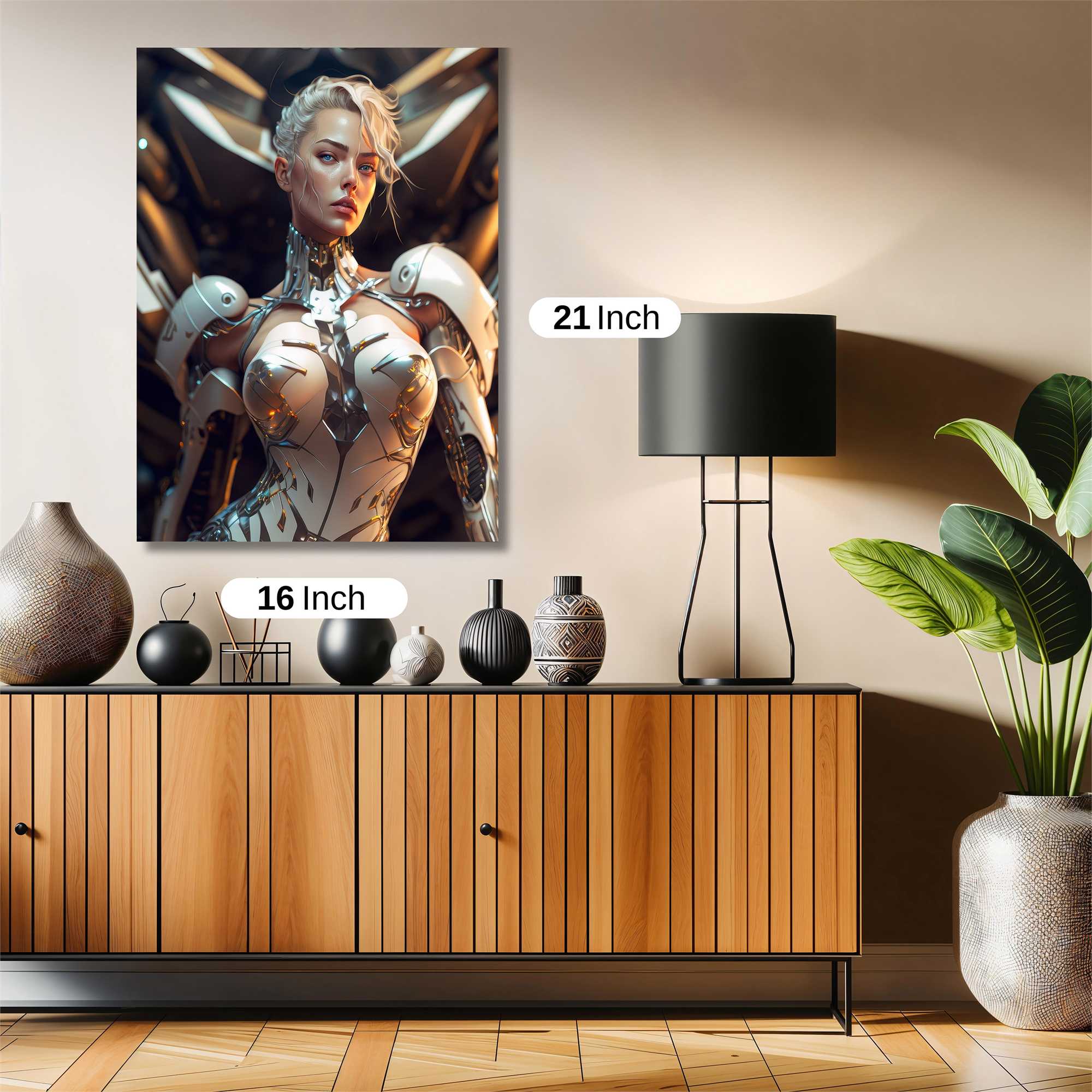 Cyber Queen Safe Wall Magnetic / M