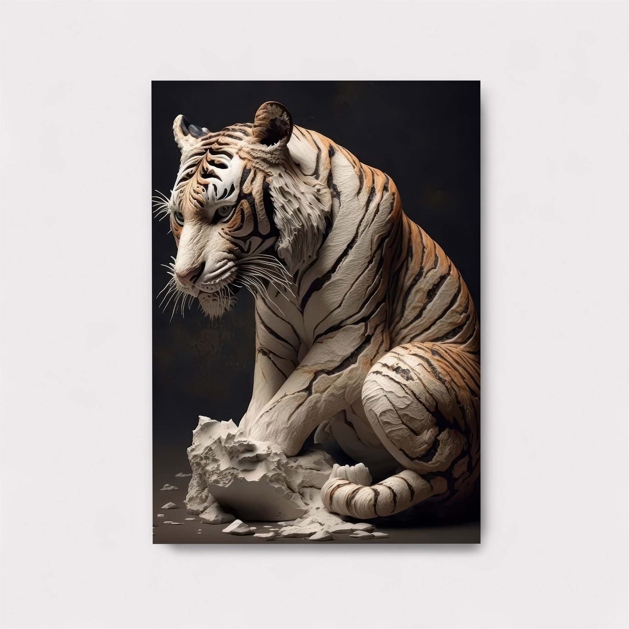 Tiger Melancholy Safe Wall Magnetic / M
