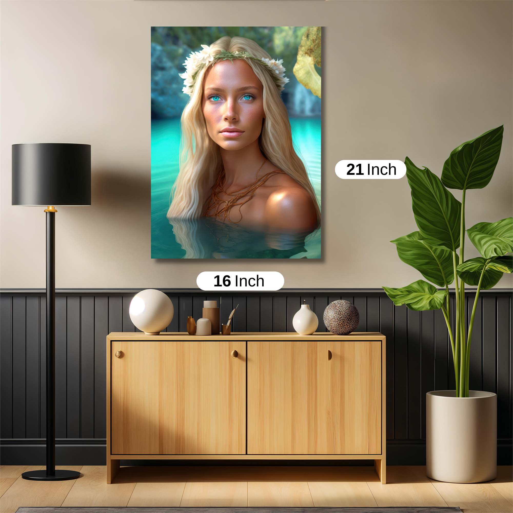 Nymphic Serenity Safe Wall Magnetic / M