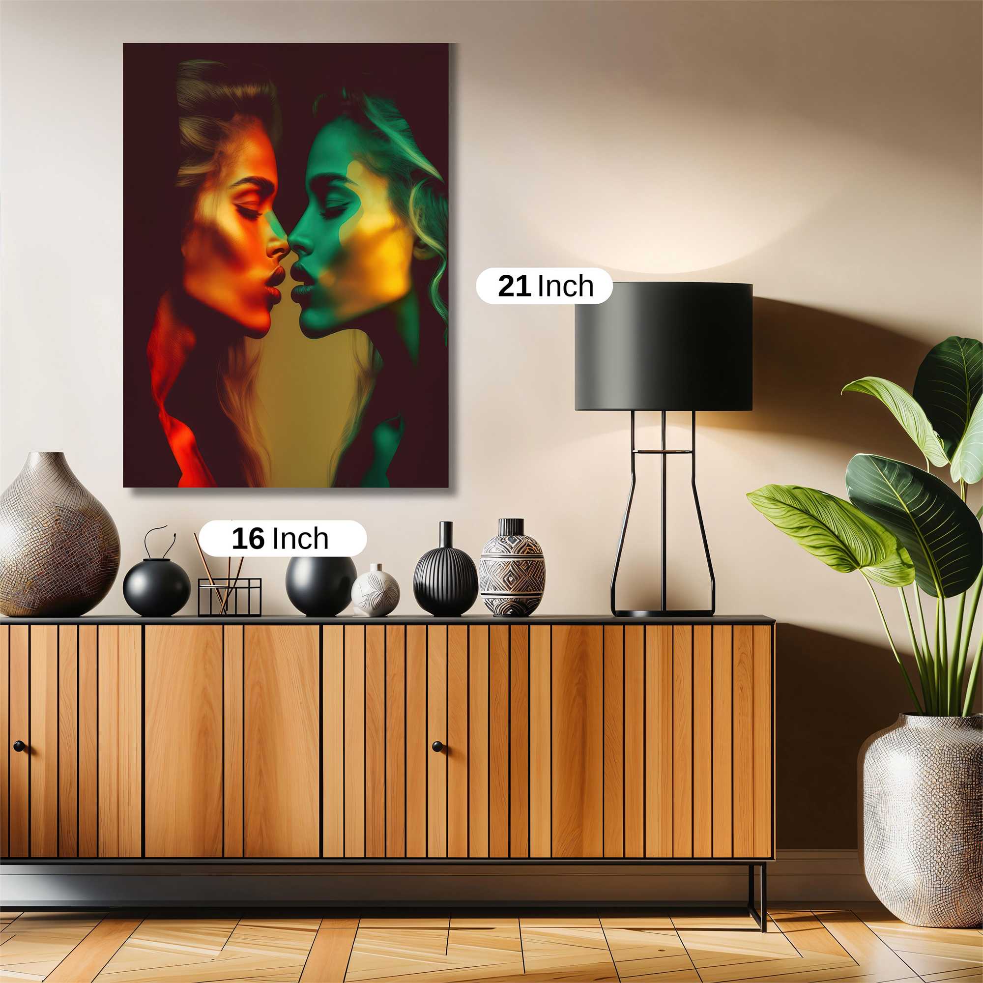 Faces Enigma Safe Wall Magnetic / M