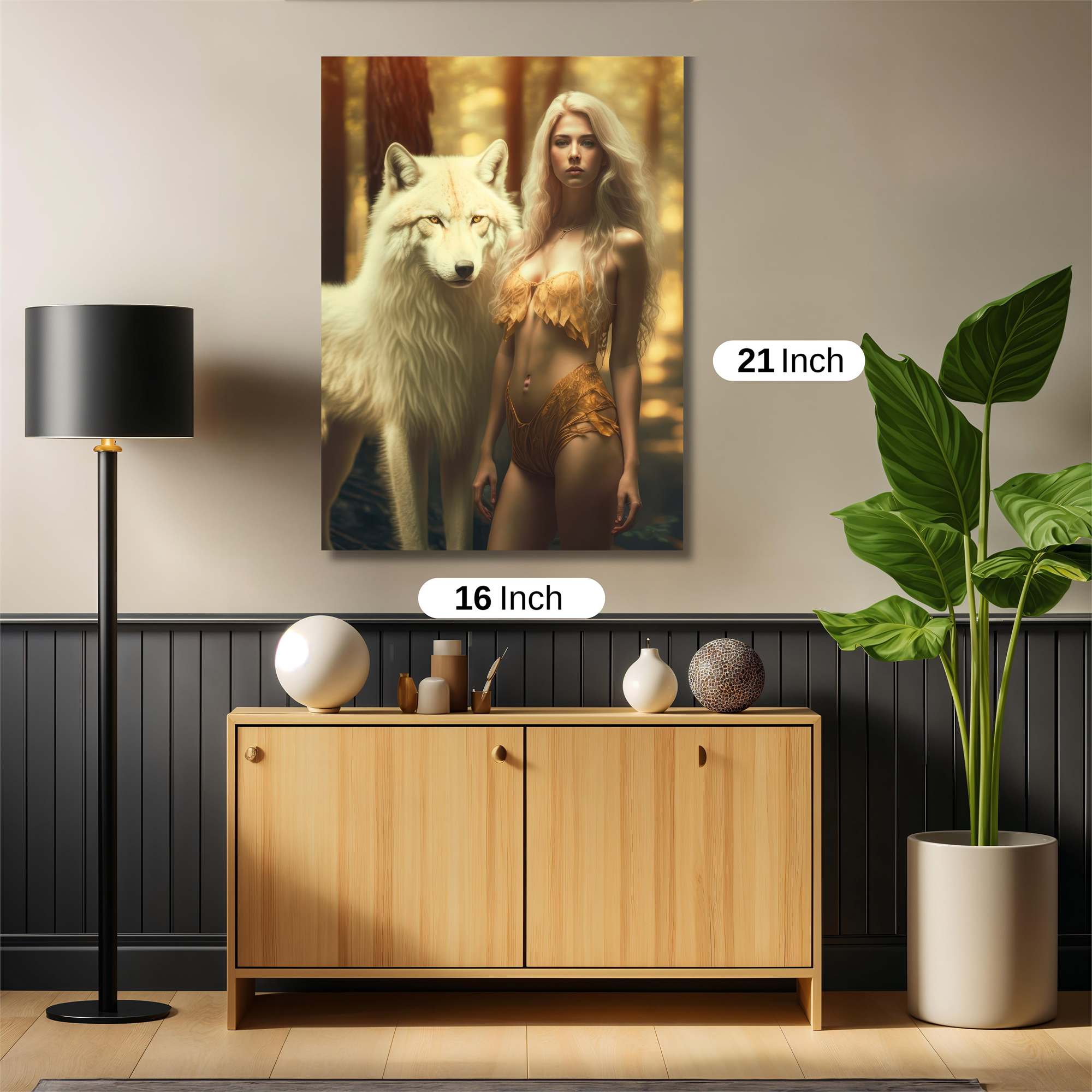 Forest Enchantress Safe Wall Magnetic / M