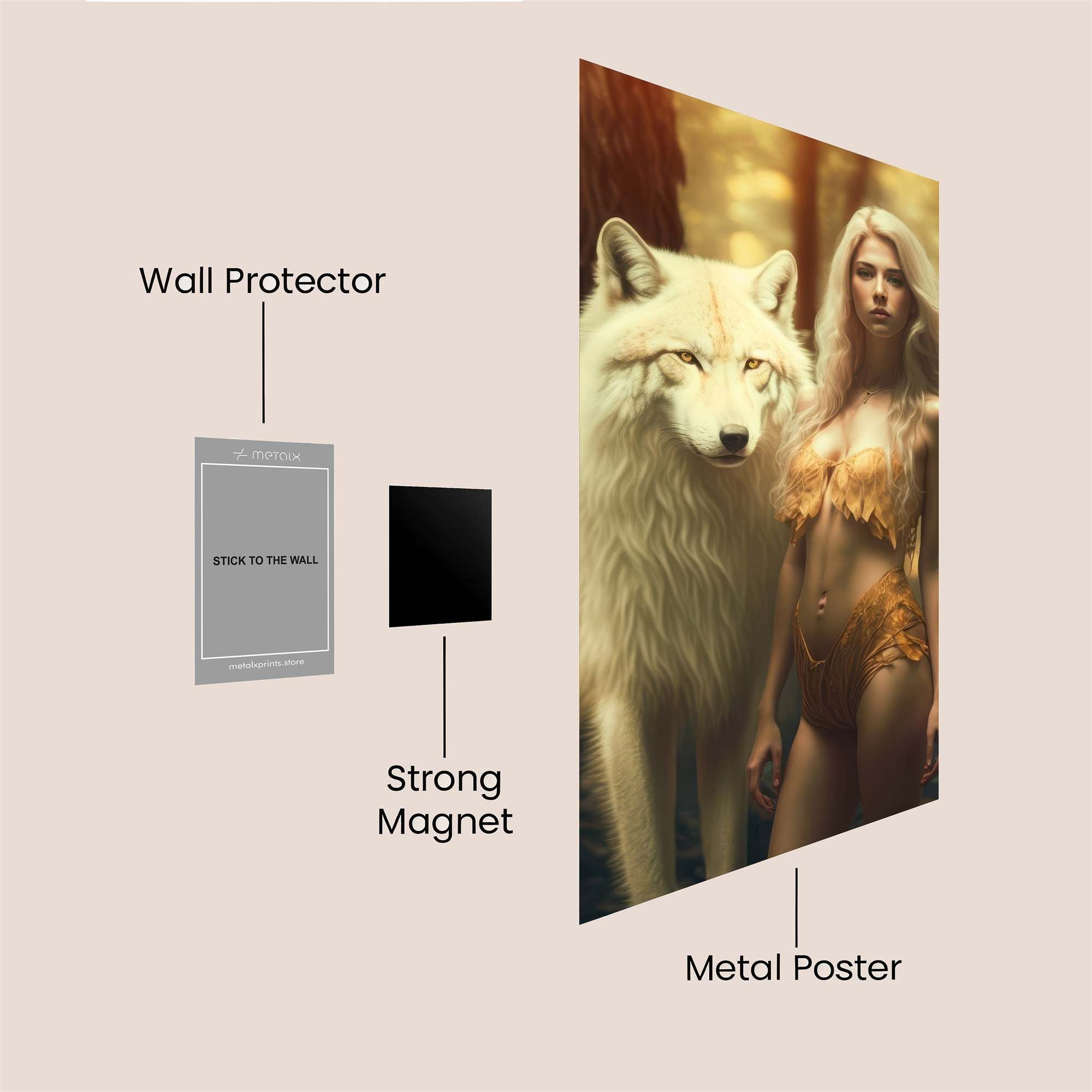 Forest Enchantress Safe Wall Magnetic / M