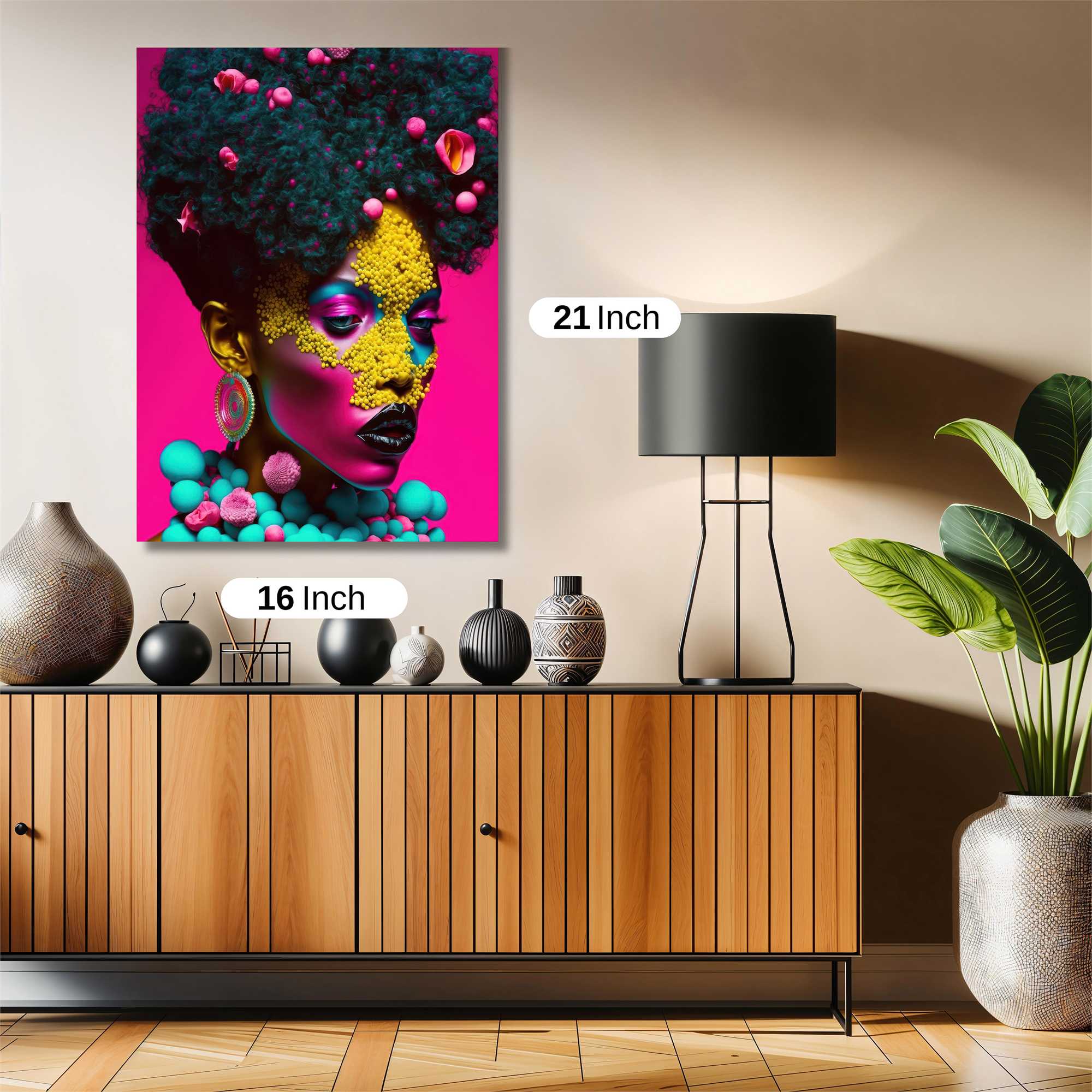 Afro Vibrance Safe Wall Magnetic / M