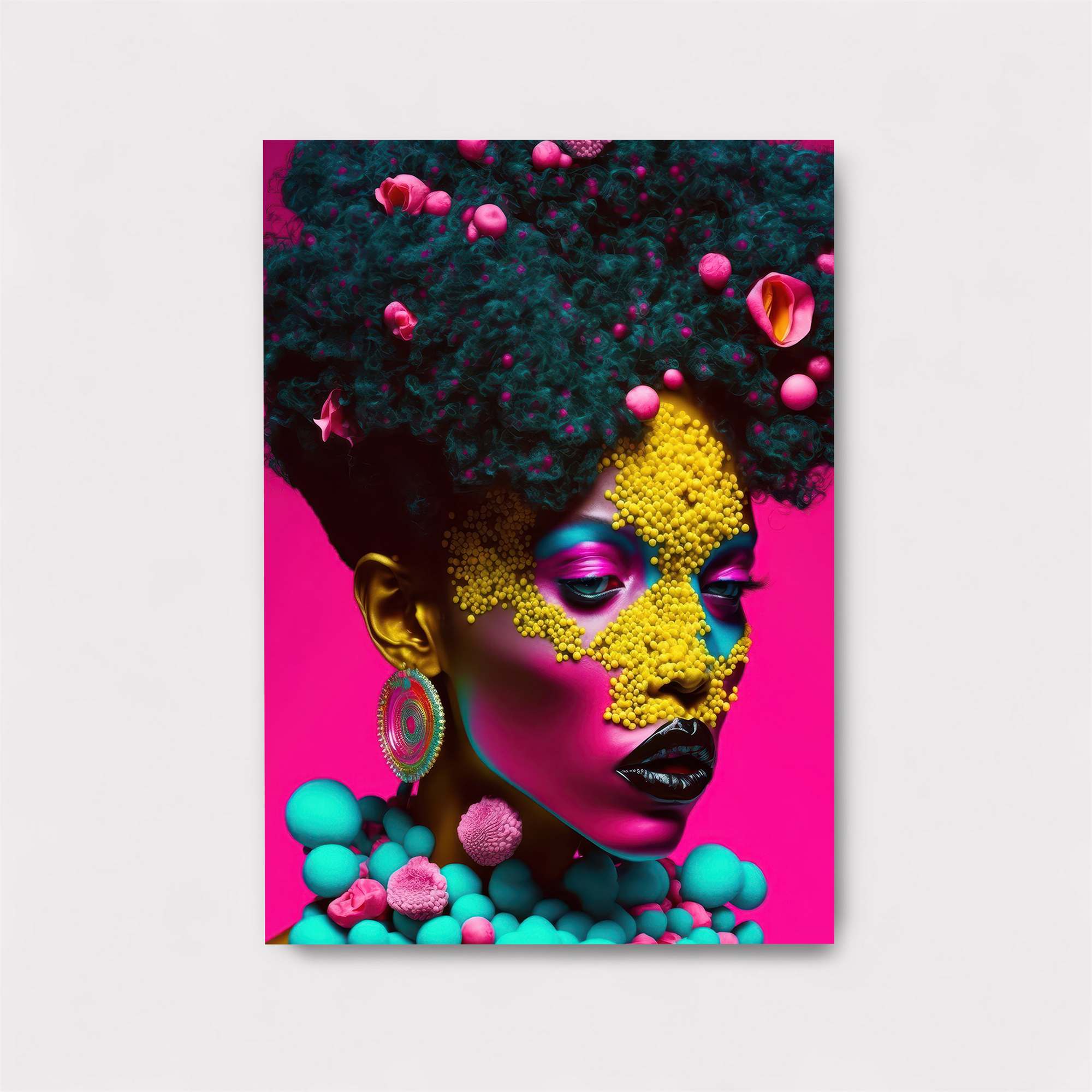 Afro Vibrance Safe Wall Magnetic / M