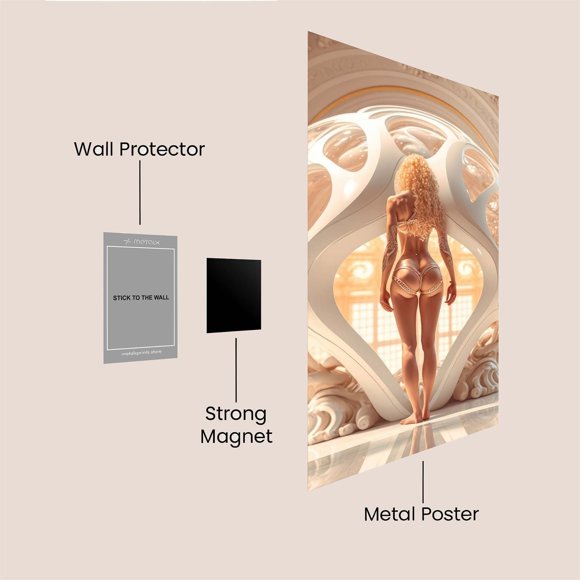 Venus Enigma Safe Wall Magnetic / M