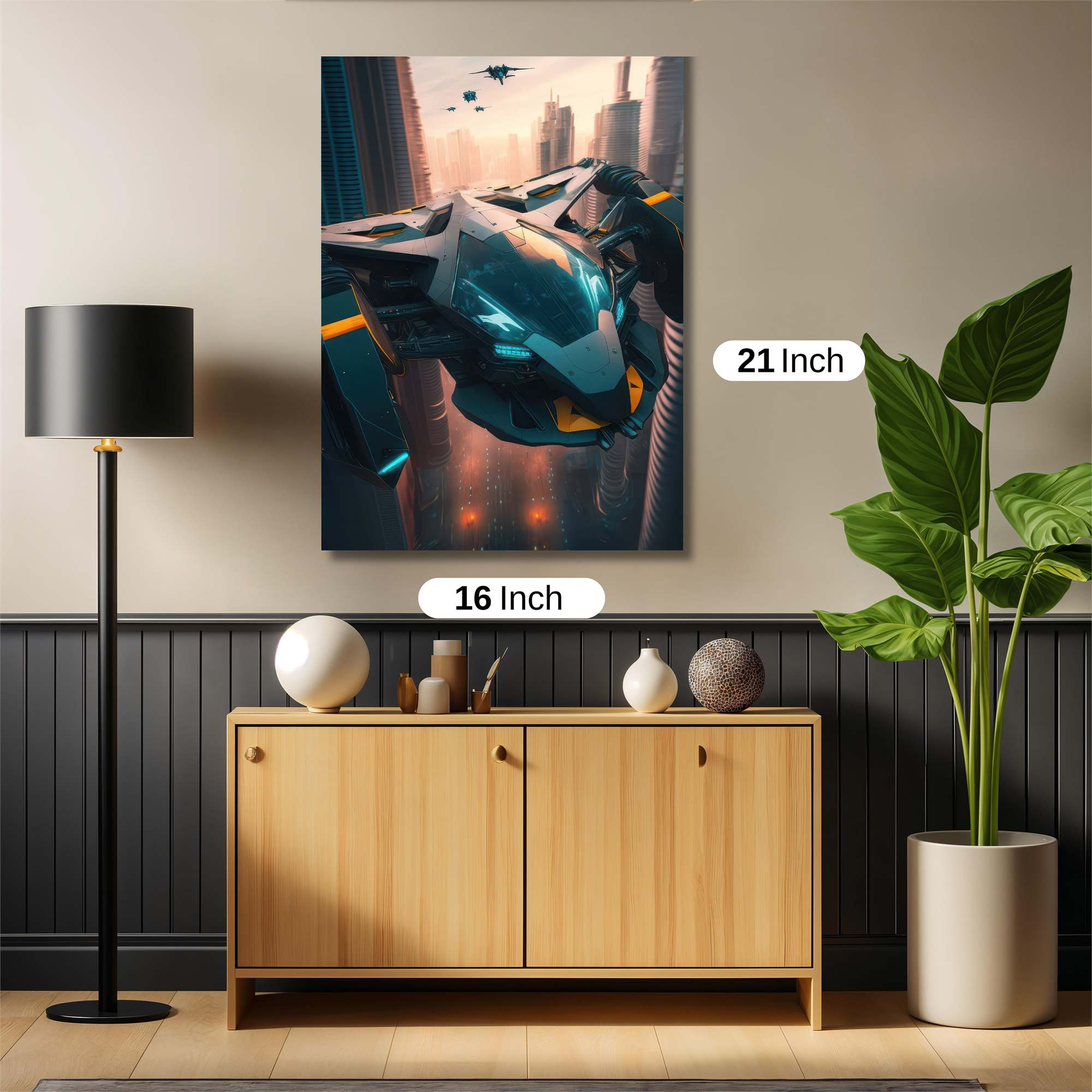 Skyward Surge Safe Wall Magnetic / M