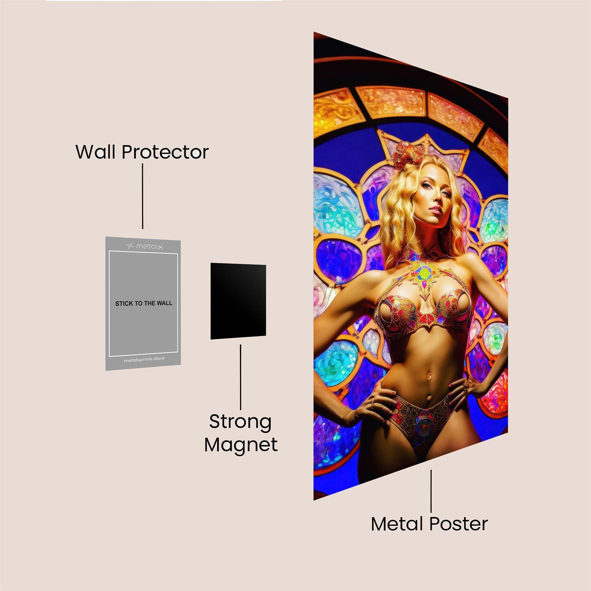 Siren Enchantress Safe Wall Magnetic / M