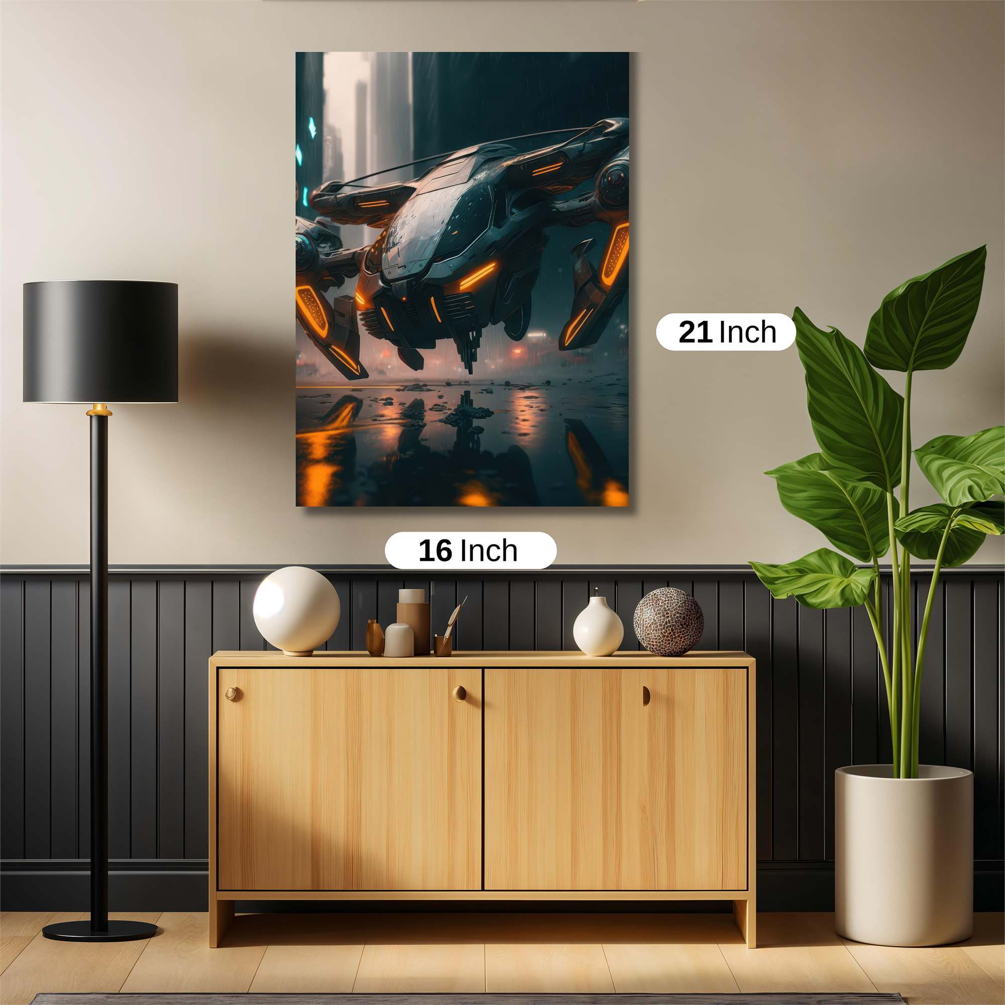 Drone Eerie Safe Wall Magnetic / M