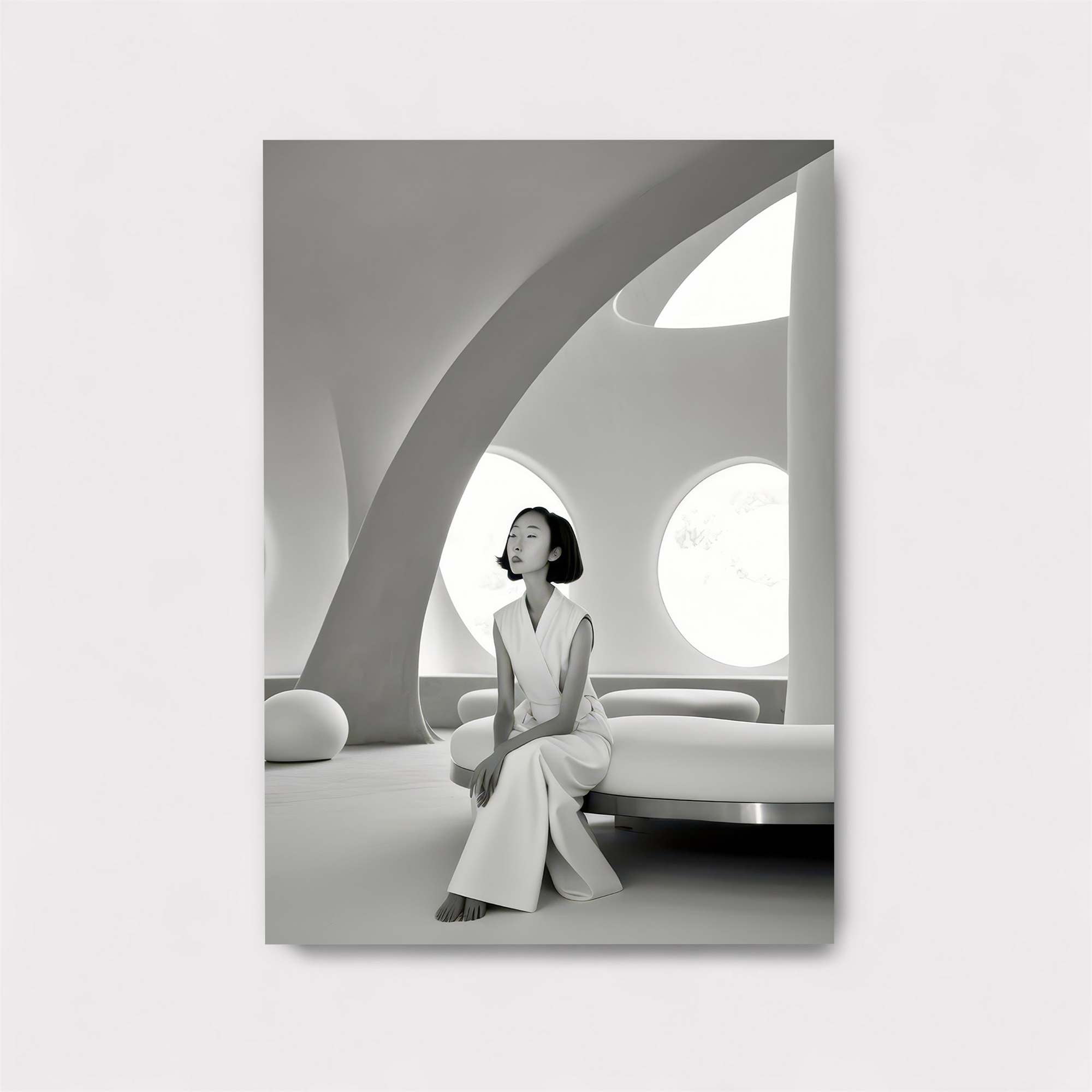 Futuristic Serenity Safe Wall Magnetic / M