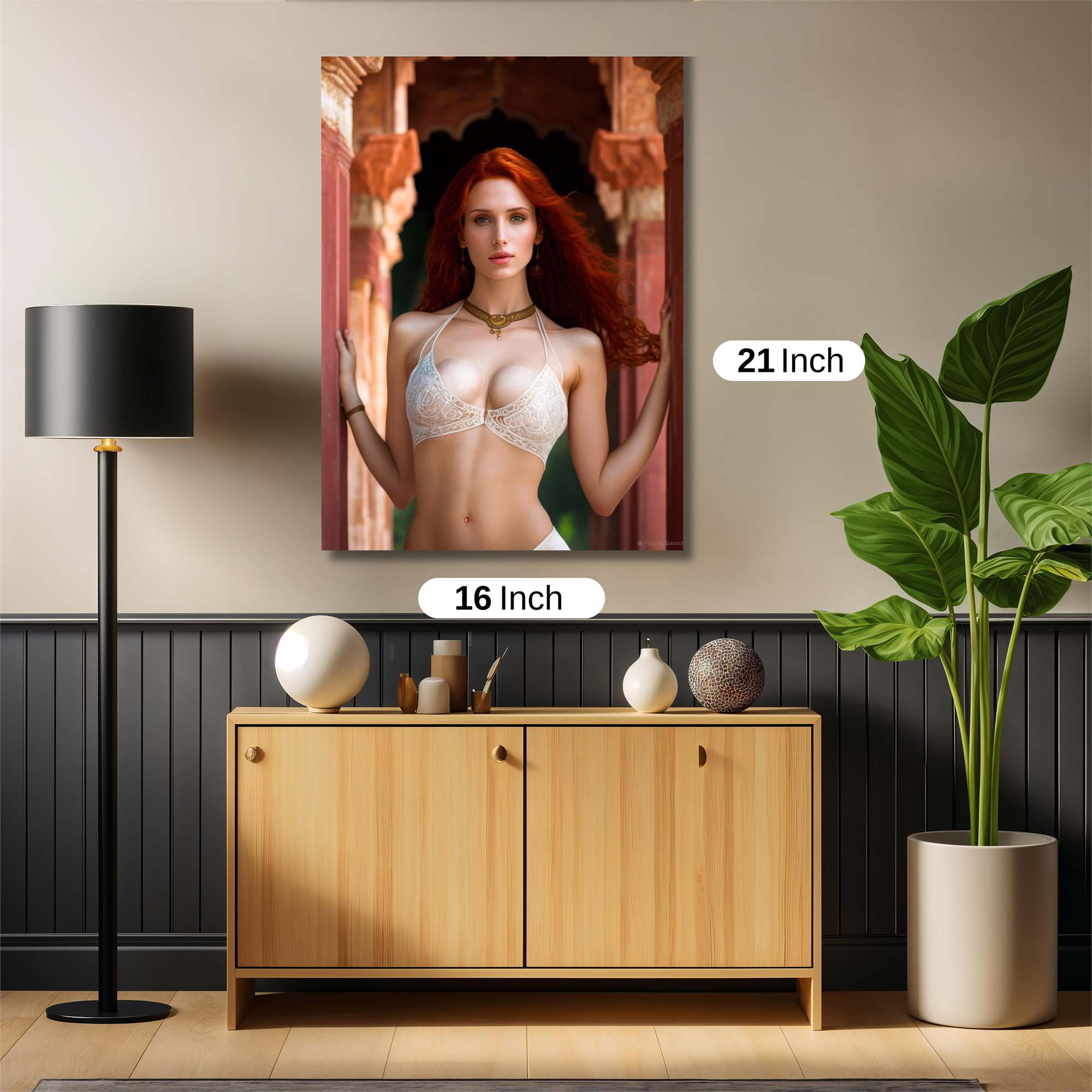 Temple Temptress Safe Wall Magnetic / M