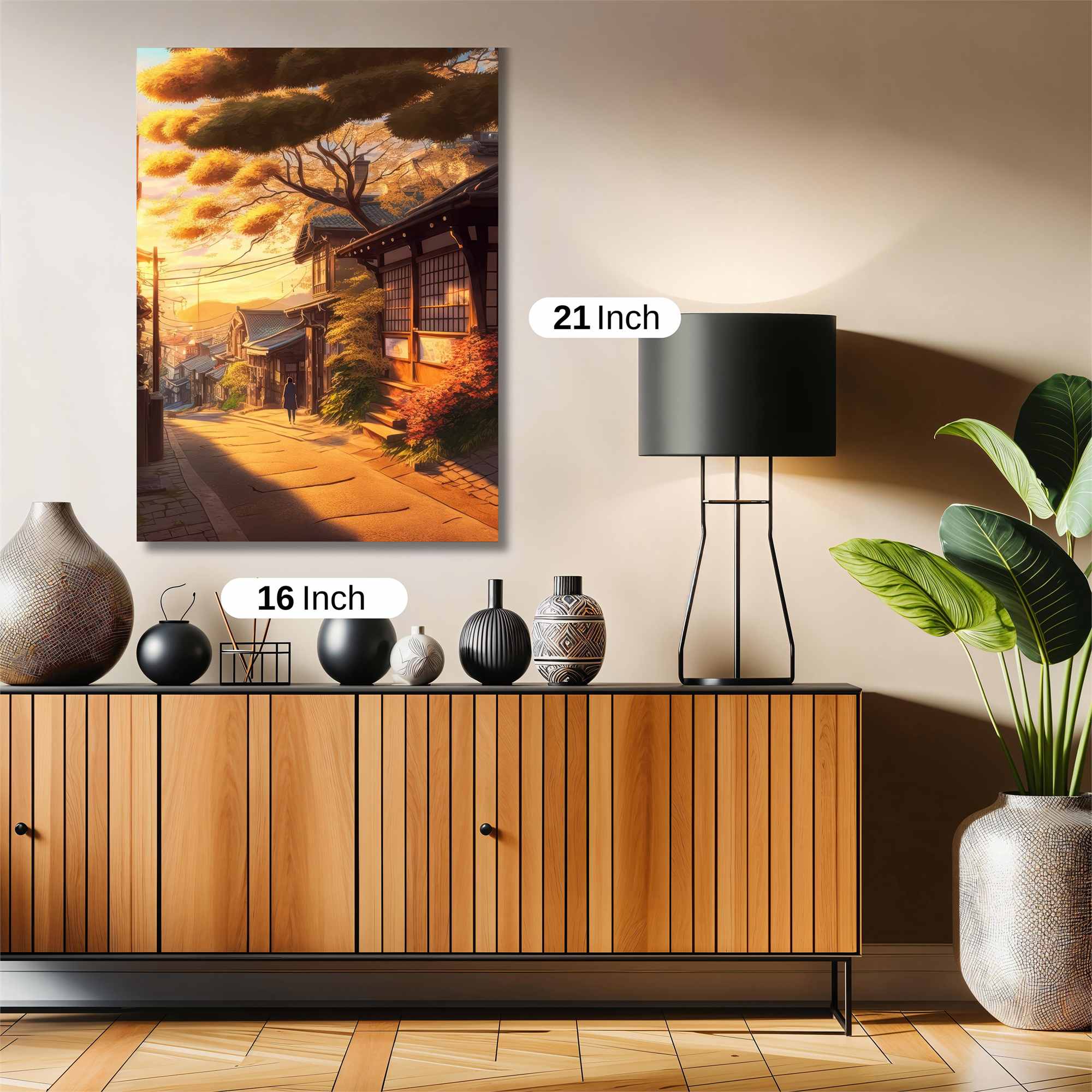 Sunset Serenity Safe Wall Magnetic / M