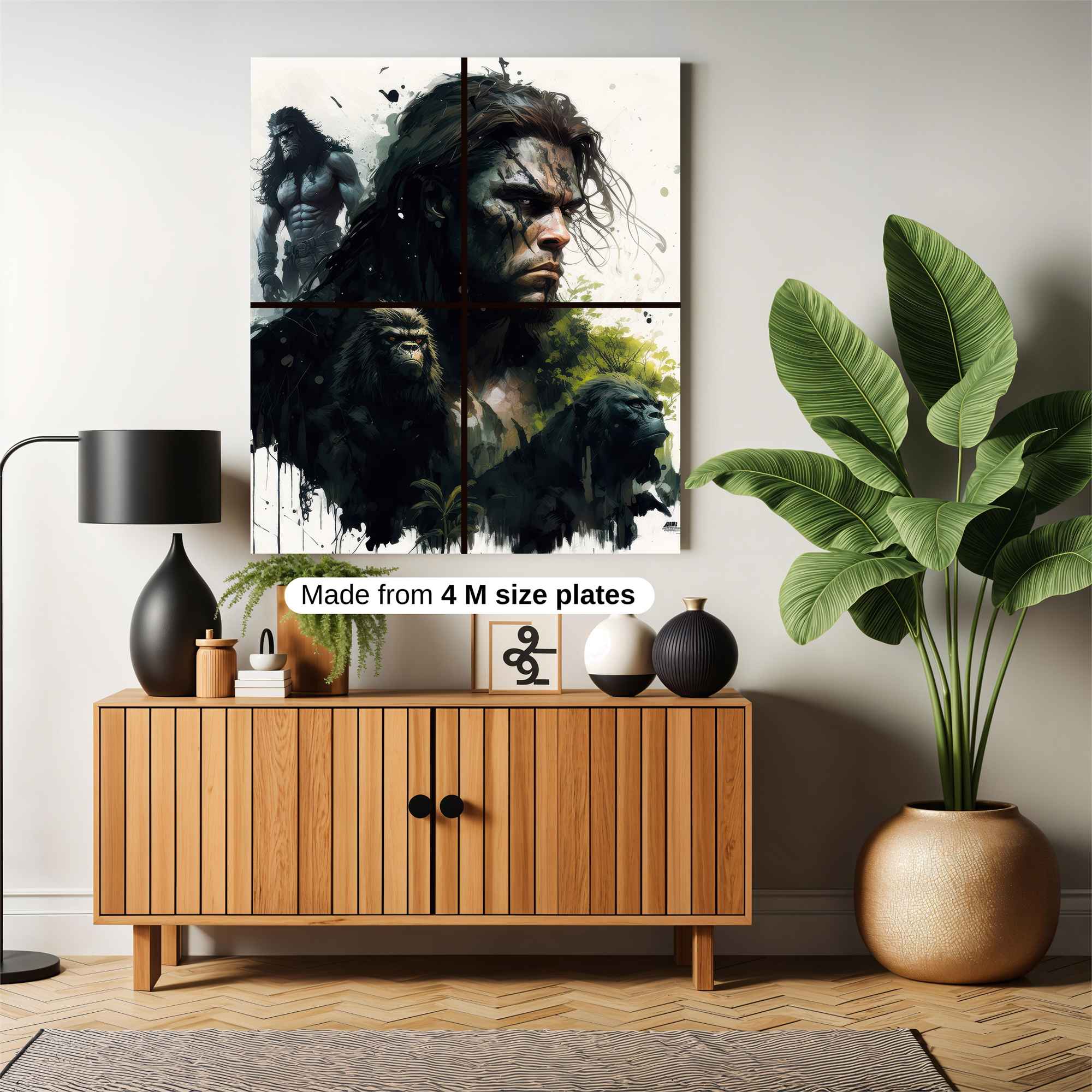 Tarzan Untamed Safe Wall Magnetic / M