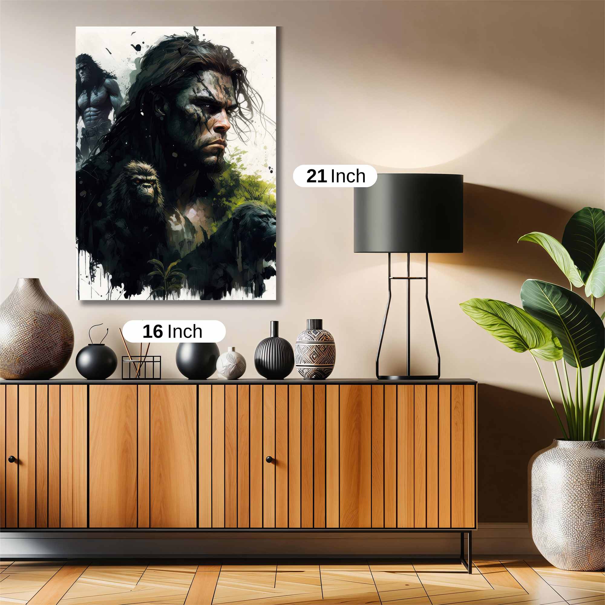 Tarzan Untamed Safe Wall Magnetic / M