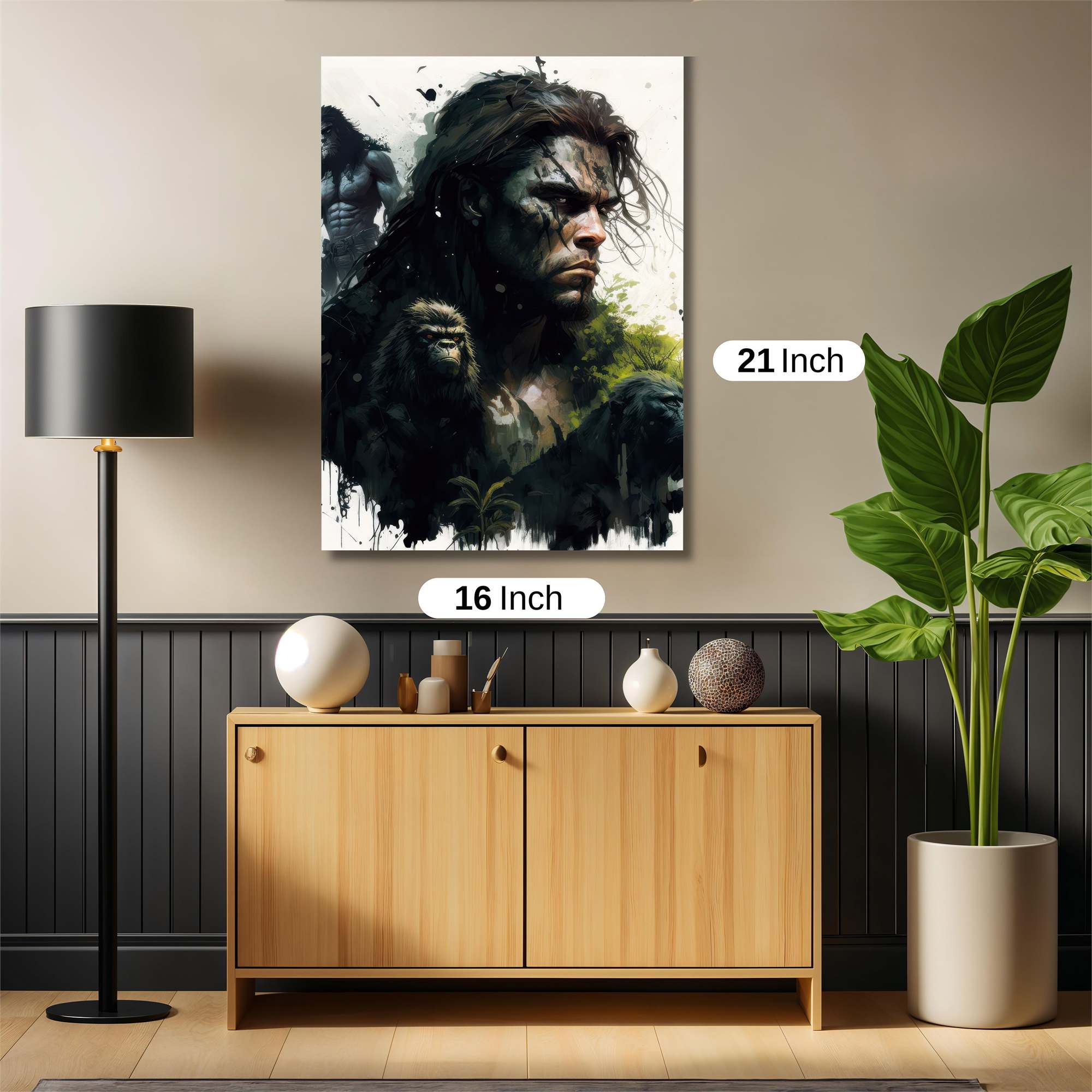 Tarzan Untamed Safe Wall Magnetic / M