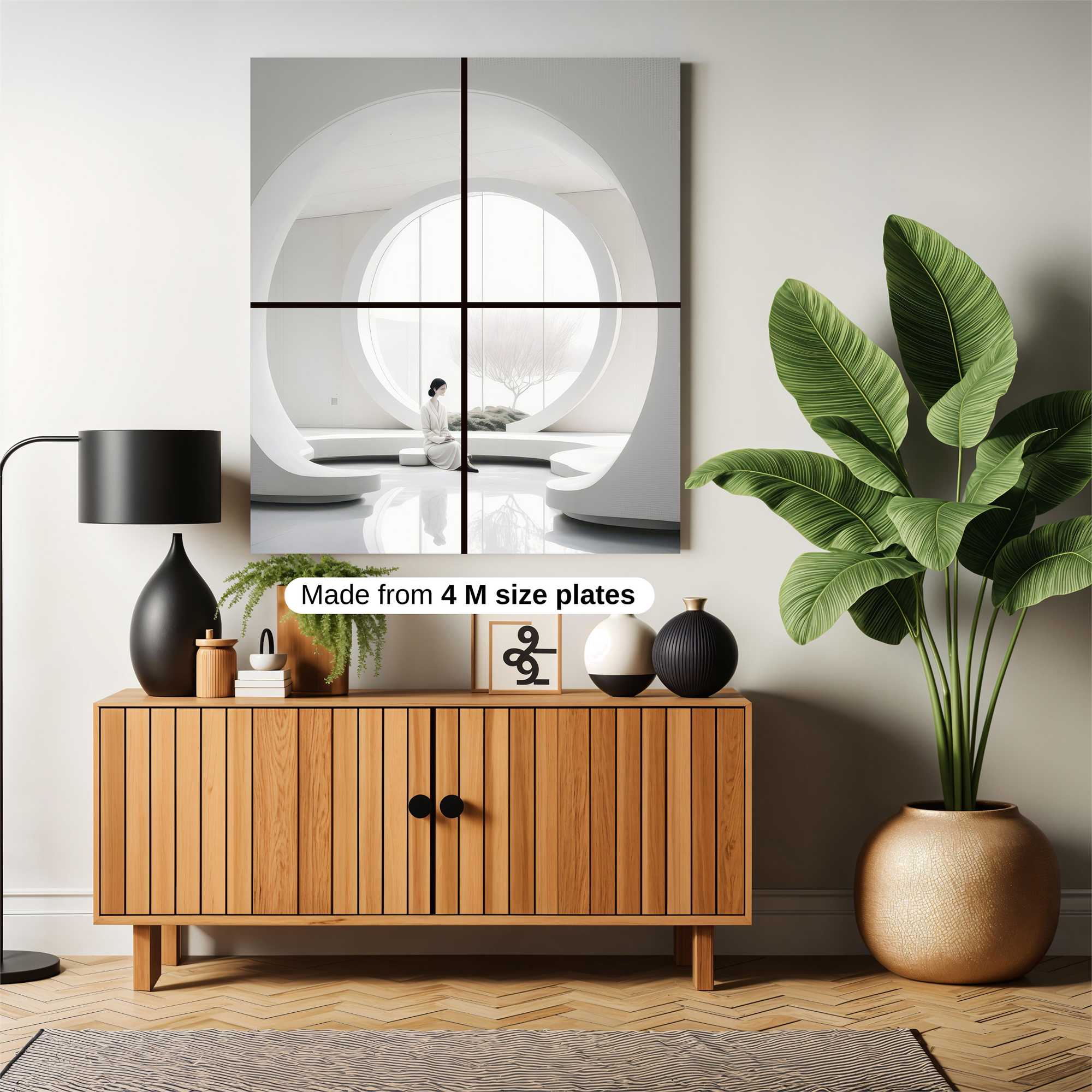 Serenity Circle Safe Wall Magnetic / M