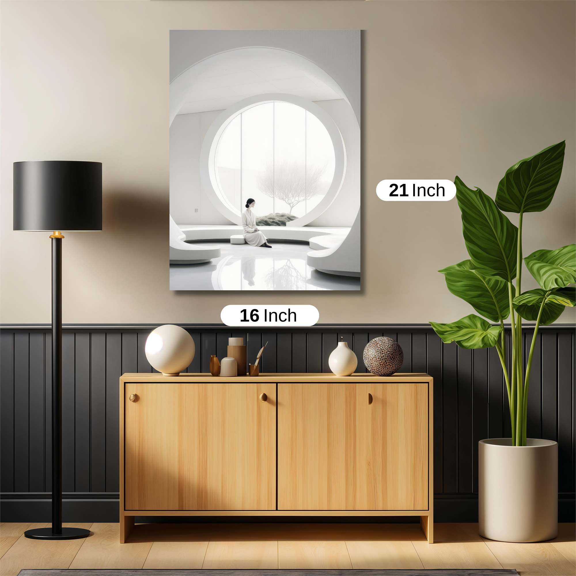Serenity Circle Safe Wall Magnetic / M