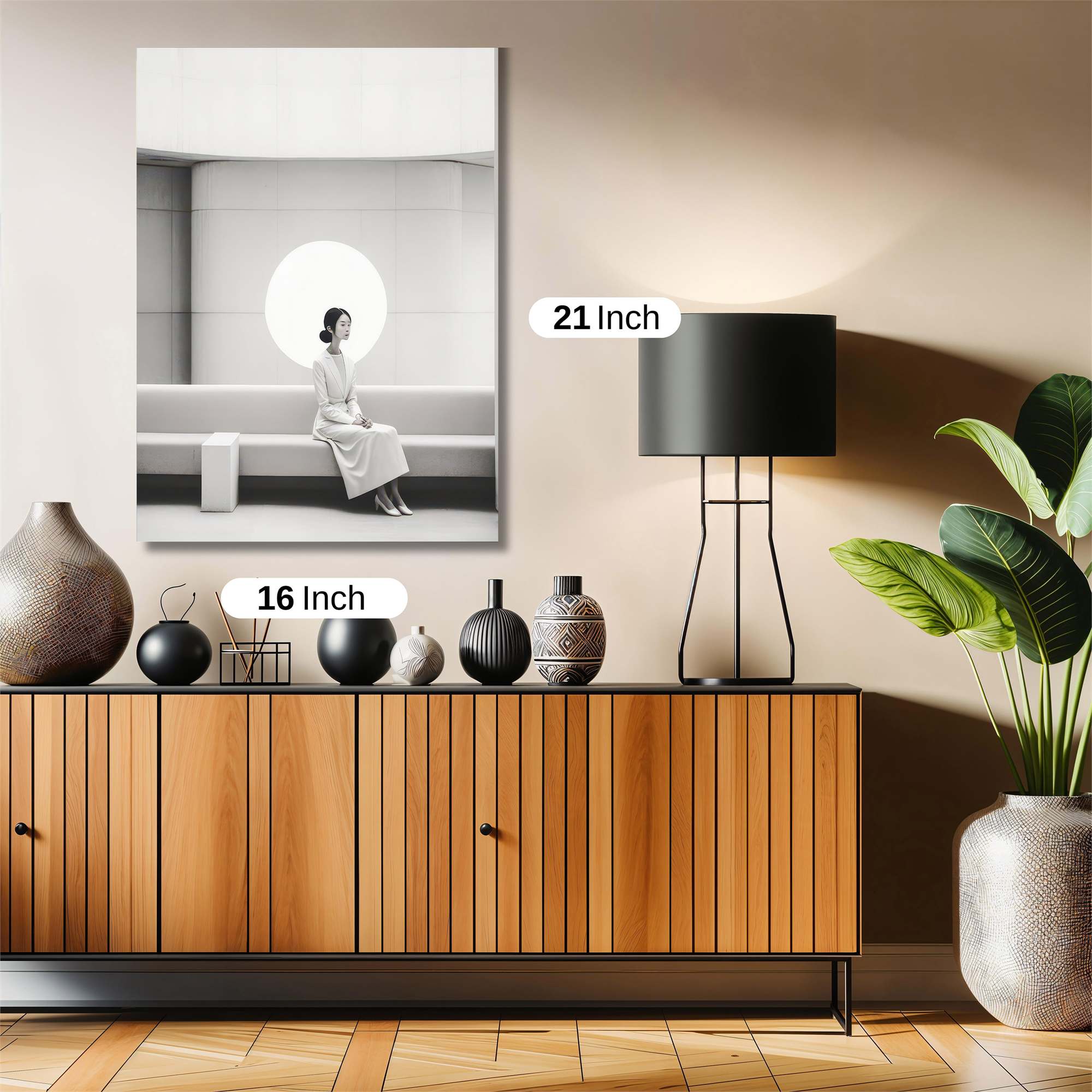 Luminous Serenity Safe Wall Magnetic / M
