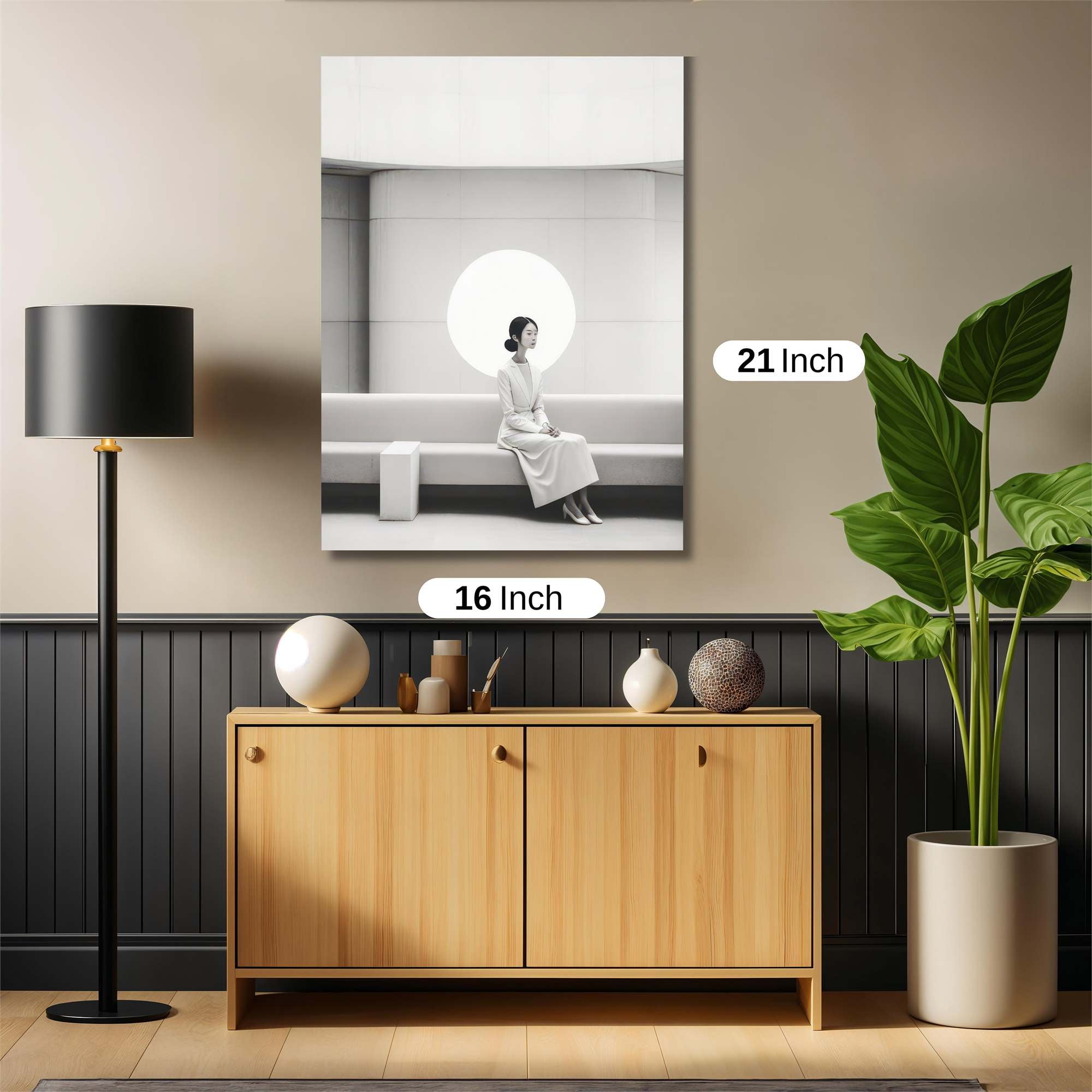 Luminous Serenity Safe Wall Magnetic / M